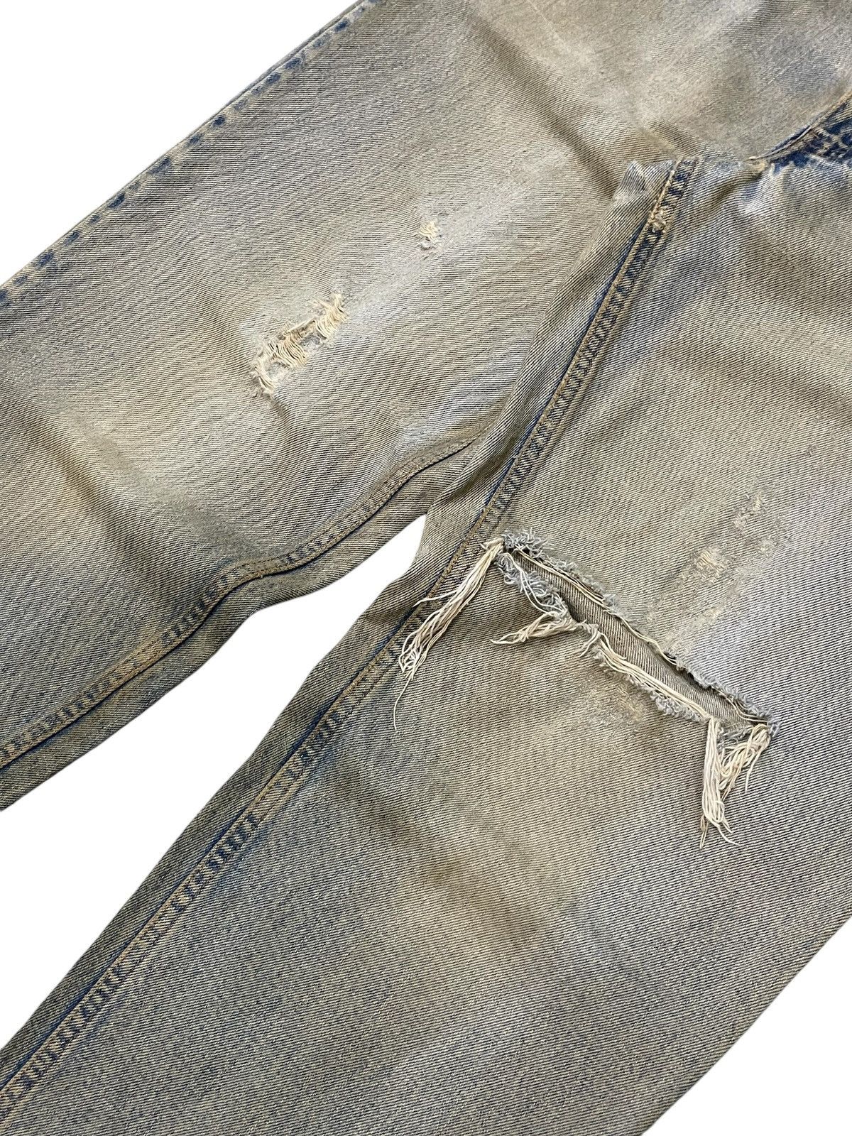Levi's × Vintage Vintage Levis 560 Tapered Leg Loose Mud Wash Jeans Size US 35 - 4 Thumbnail