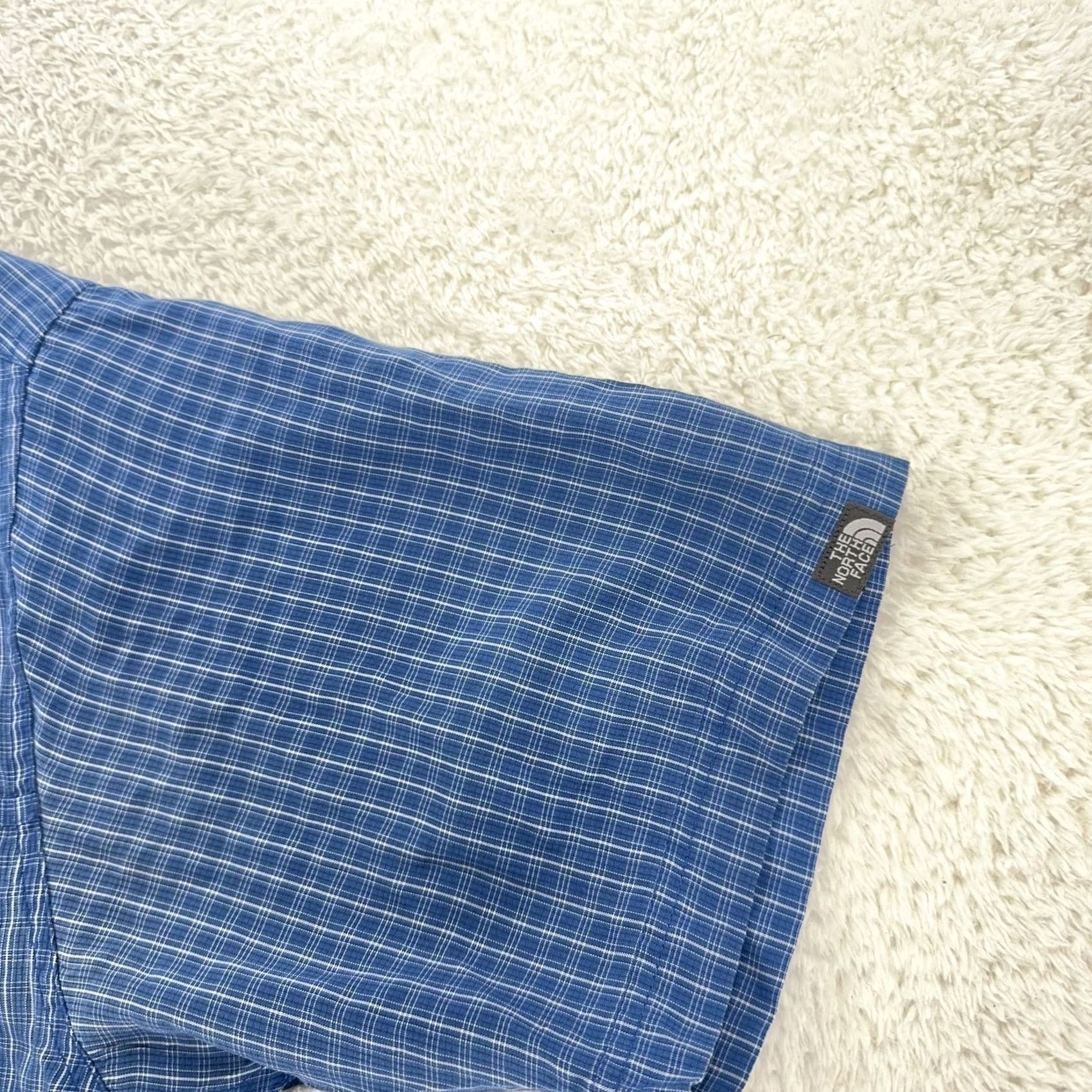 The North Face The North Face Shirt Mens L Plaid Short Sleeve Button Up Zipper Pocket Outdoors Size US L / EU 52-54 / 3 - 4 Thumbnail
