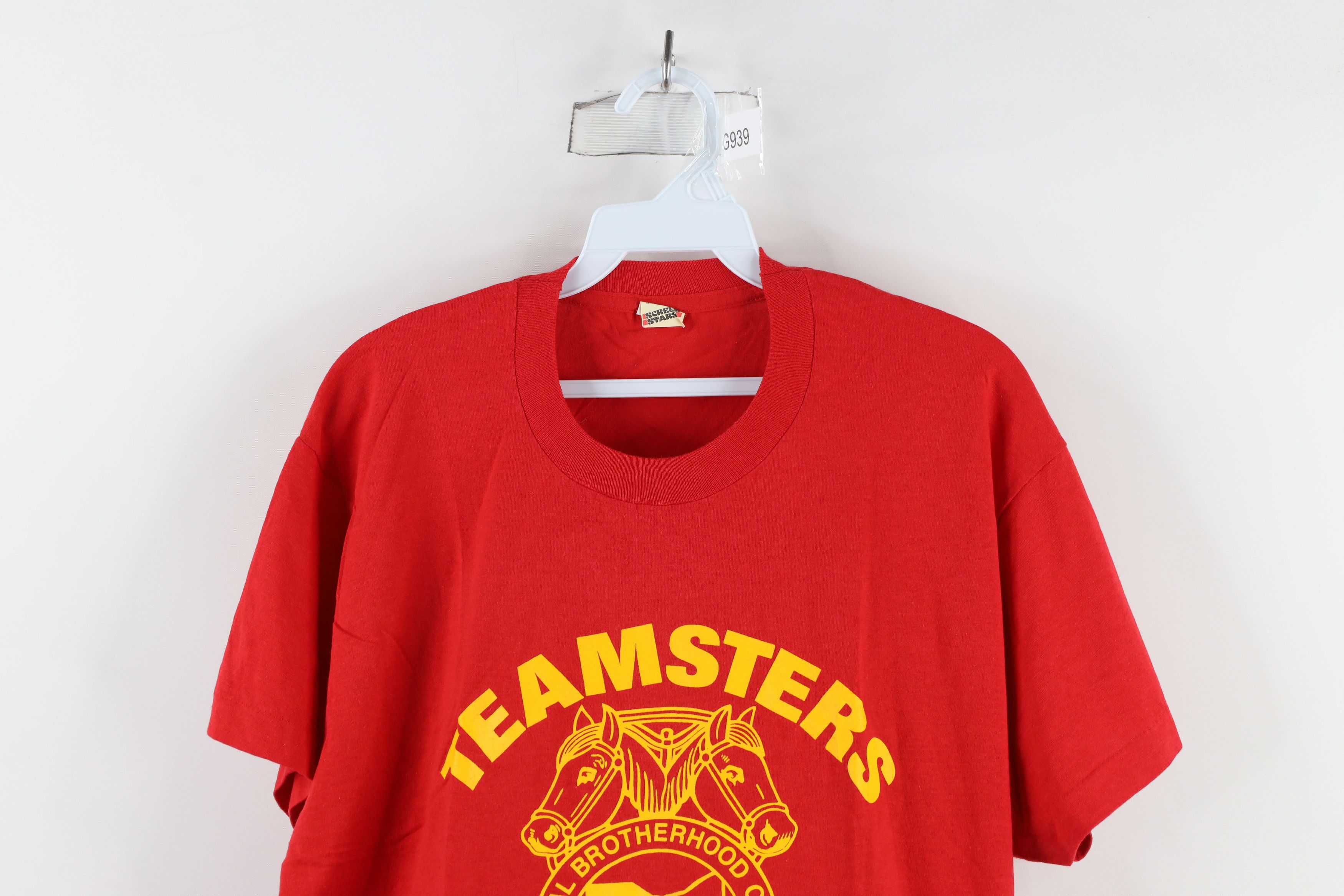 Vintage Deadstock Vintage 90s 60th Anniversary Teamsters T-Shirt Size US XL / EU 56 / 4 - 2 Thumbnail