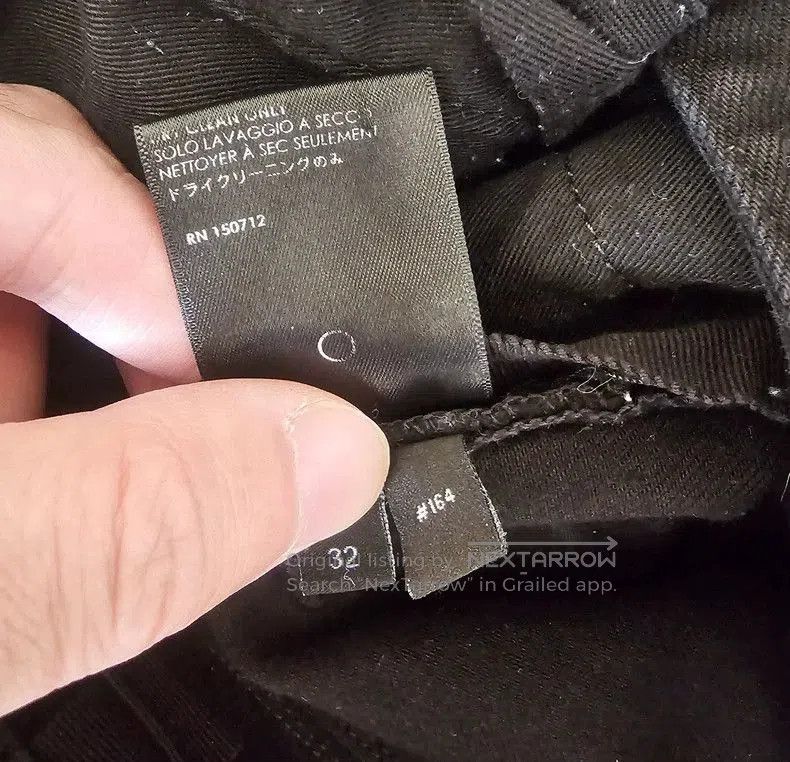 Amiri Amiri Distressed Black Denim Jeans. Size US 32 / EU 48 - 6 Thumbnail