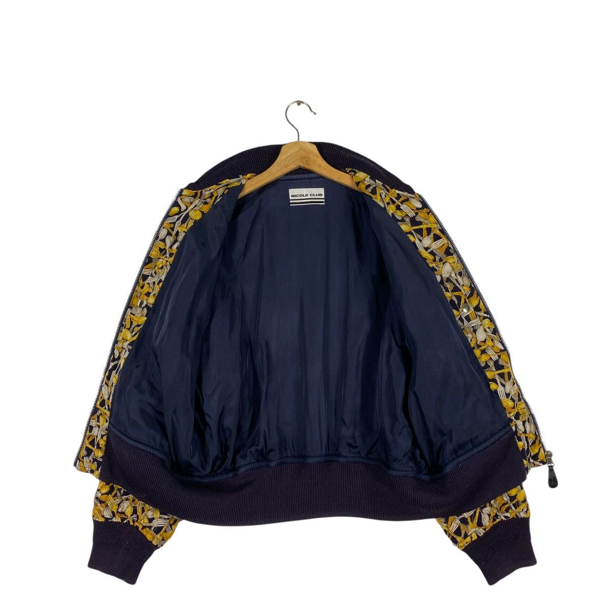 Nicole Club Vintage Nicole Club Bomber Zipper Jacket Size M / US 6-8 / IT 42-44 - 8 Thumbnail