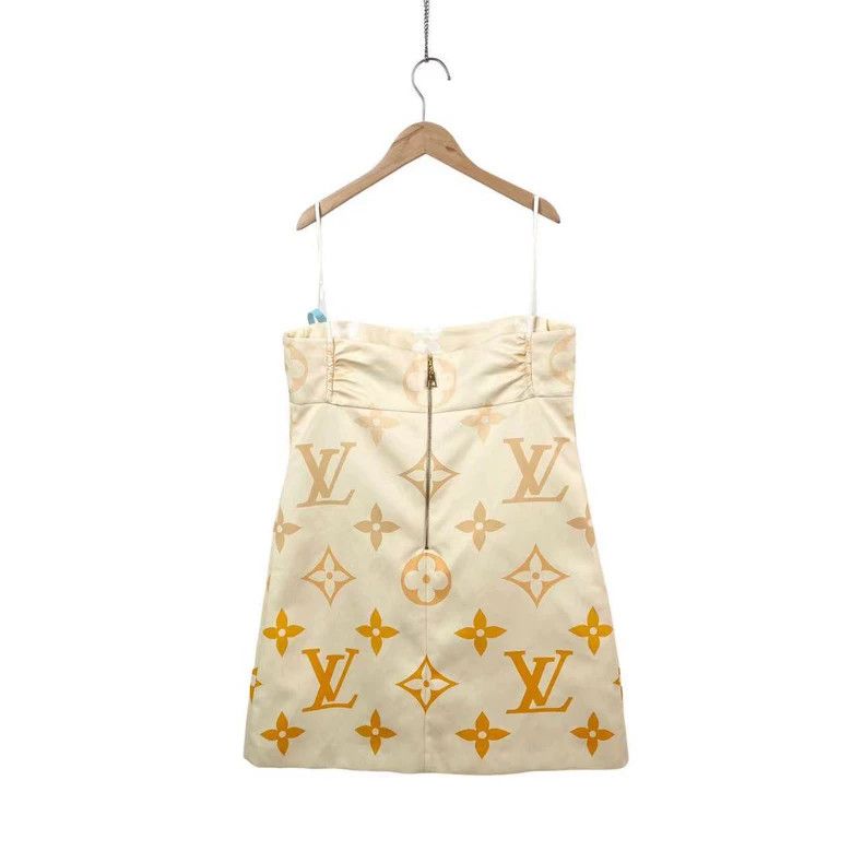 Louis Vuitton Louis Vuitton Nylon/mulberry silk drawstring gradient dres Size M / US 6-8 / IT 42-44 - 2 Thumbnail