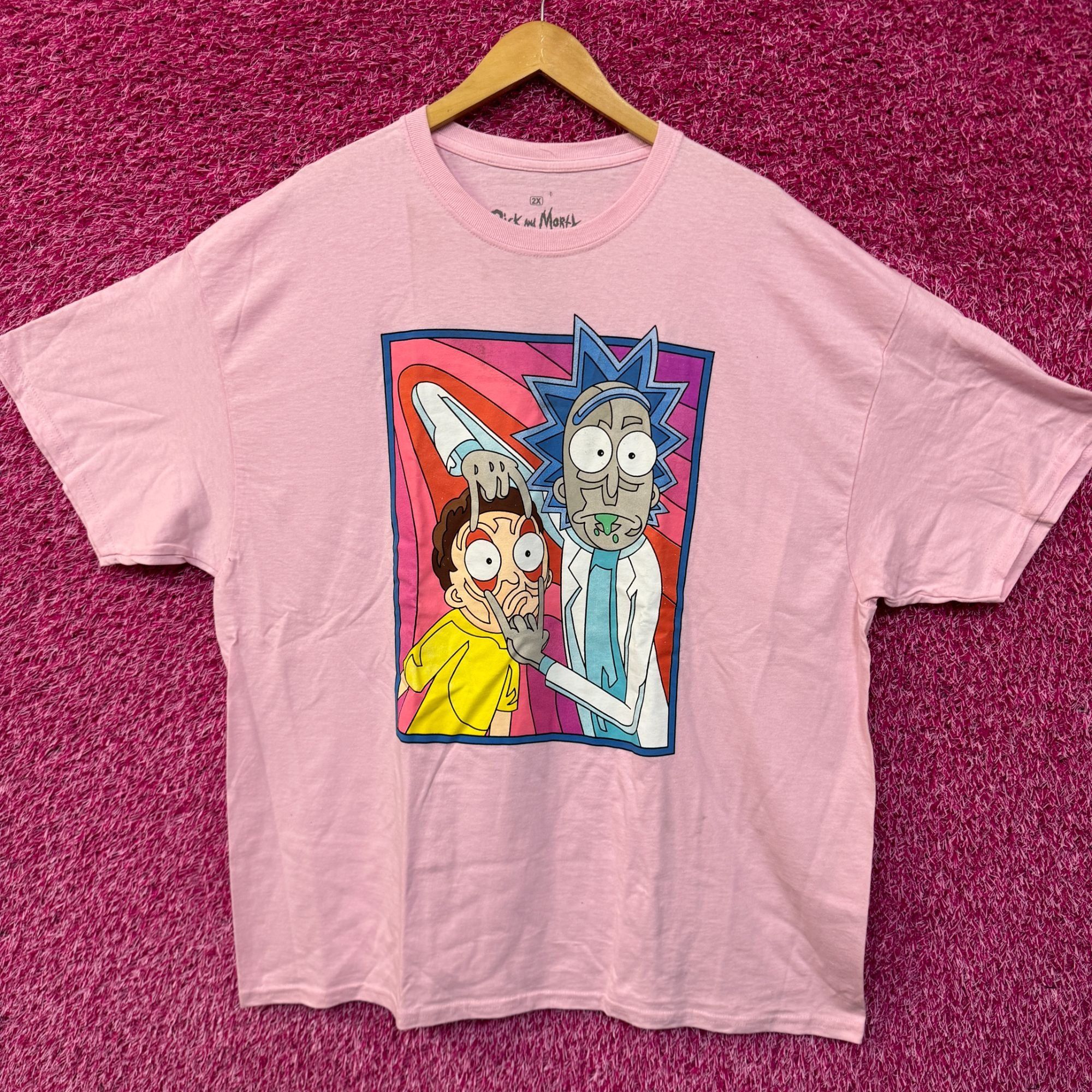 Ripple Junction Rick and Morty Eye Pull T-shirt size 2XL Size US XXL / EU 58 / 5 - 1 Thumbnail