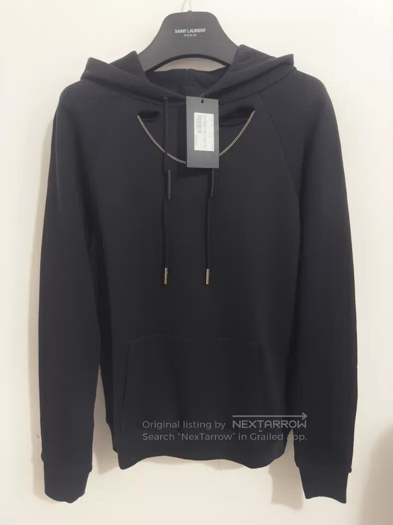 Saint Laurent Paris Saint Laurent Paris Black Samurai Pure Cotton Destroyed Ch Size US XS / EU 42 / 0 - 1 Thumbnail