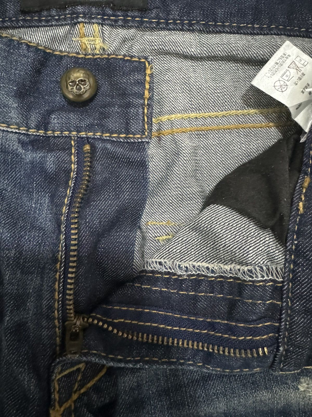 Hysteric Glamour × Japanese Brand × Vintage Vintage Neutral Infinity Japan Rare Design Jeans Size US 30 / EU 46 - 8 Thumbnail