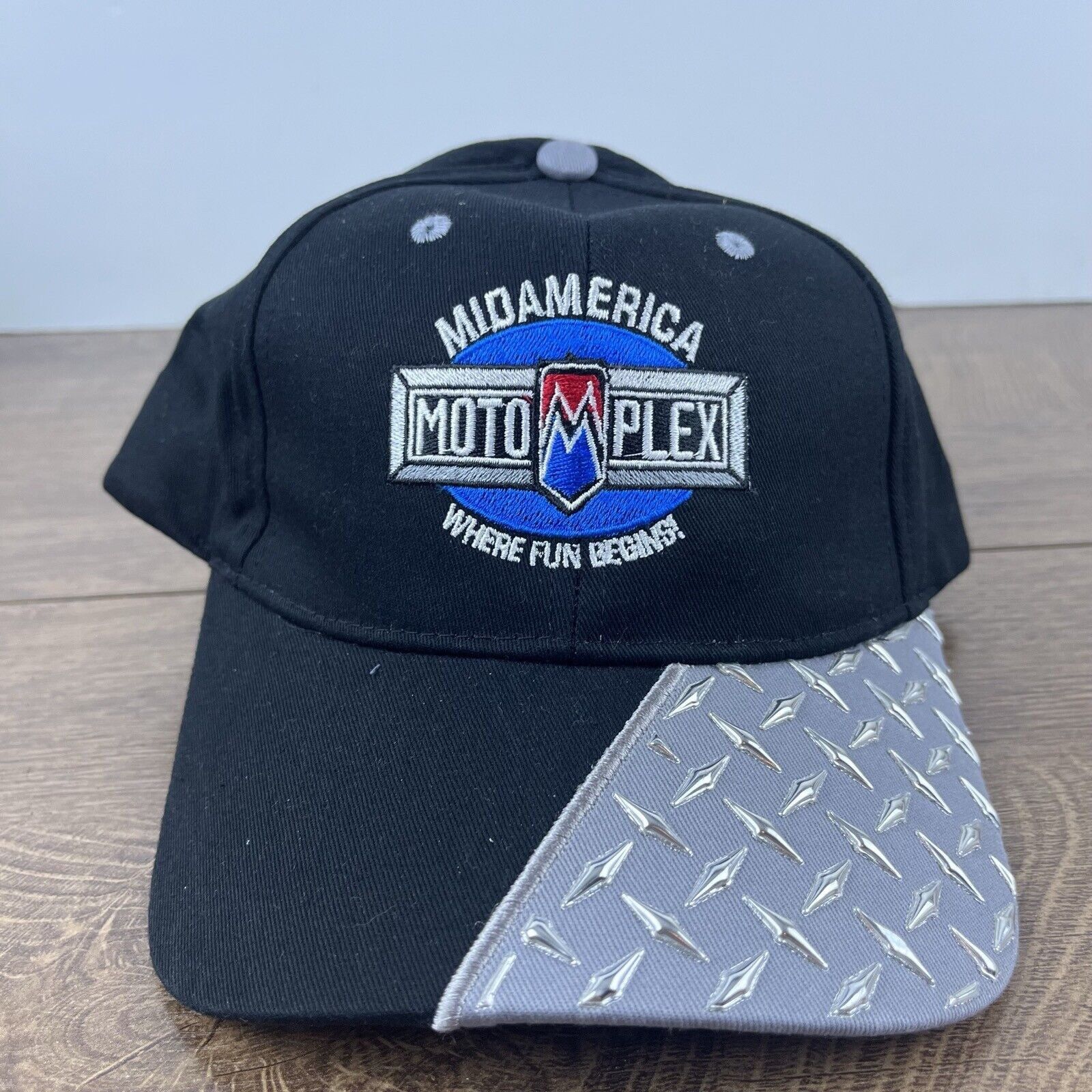 Other Mid America Moto Plex Hat Black Cap Hat Adjustable Hat Black Size ONE SIZE - 4 Thumbnail