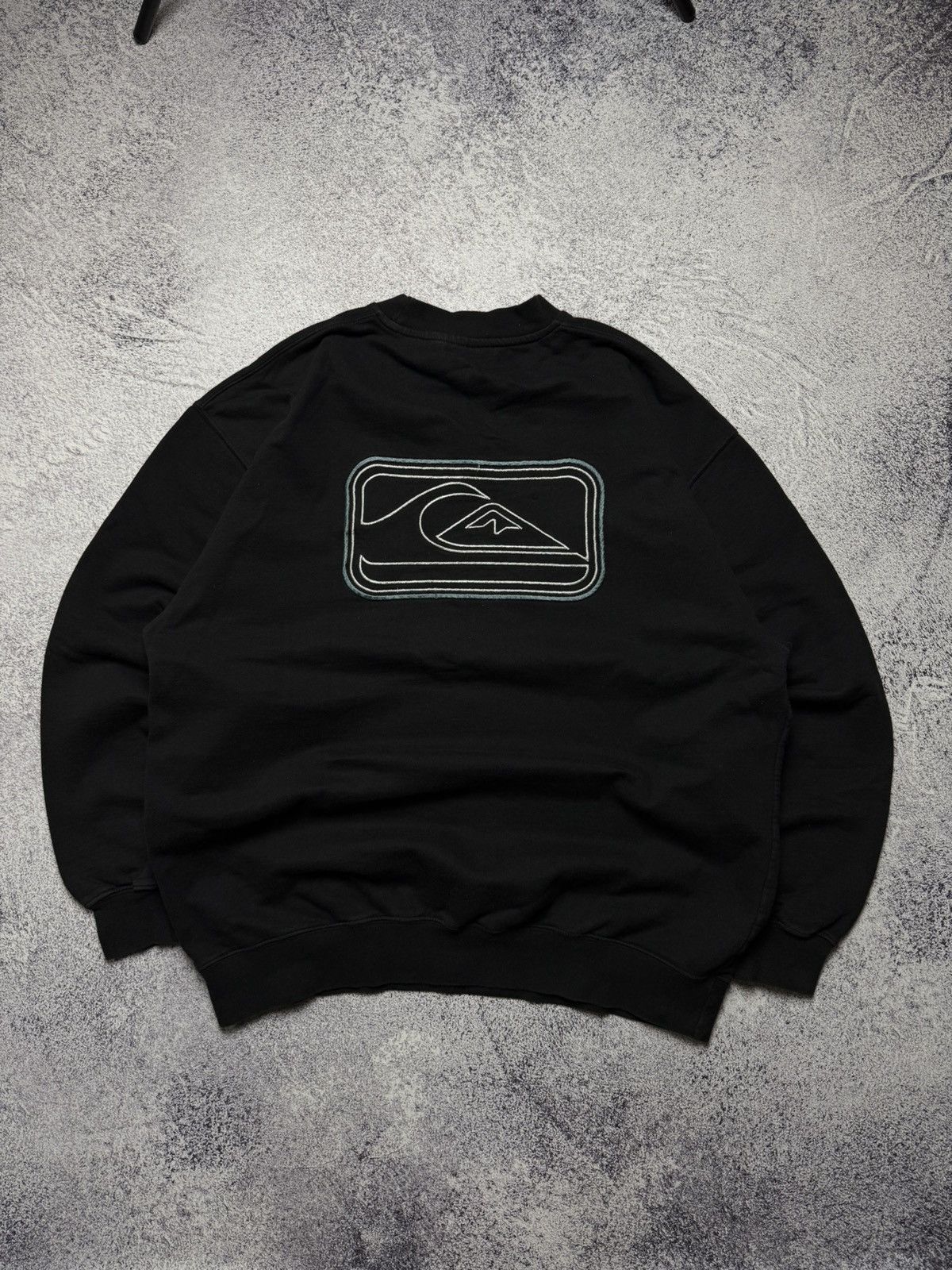 Quiksilver Vintage 90s Quiksilver Sweatshirt Surf Skate Style Australia Size US L / EU 52-54 / 3 - 1 Thumbnail