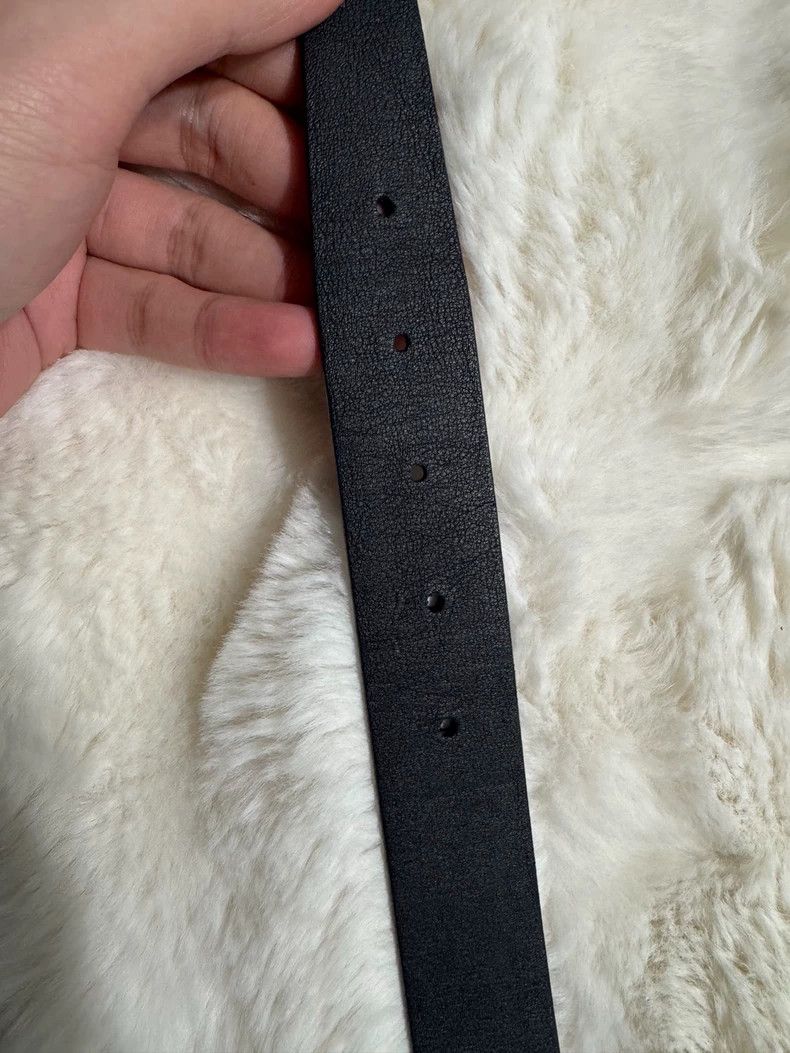 Yves Saint Laurent Saint Laurent Black Gold Belt 2502-Nextarrow Size ONE SIZE - 5 Thumbnail