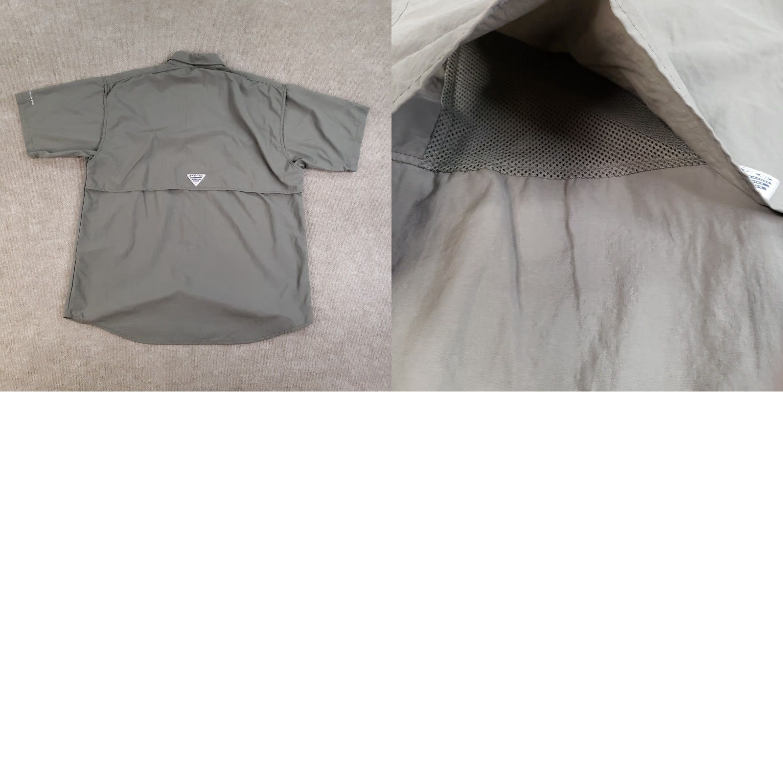 Vintage Columbia PFG Button-Up Shirt Men's XL Gray Short Sleeve Casual Vented Fishing Size US XL / EU 56 / 4 - 8 Thumbnail