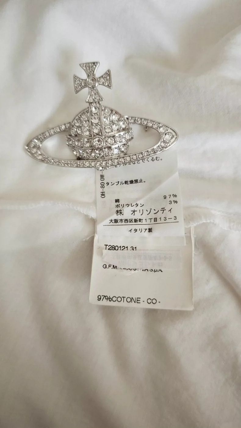 Vivienne Westwood Vivienne Westwood White tie small shirt top Size M / US 6-8 / IT 42-44 - 7 Thumbnail
