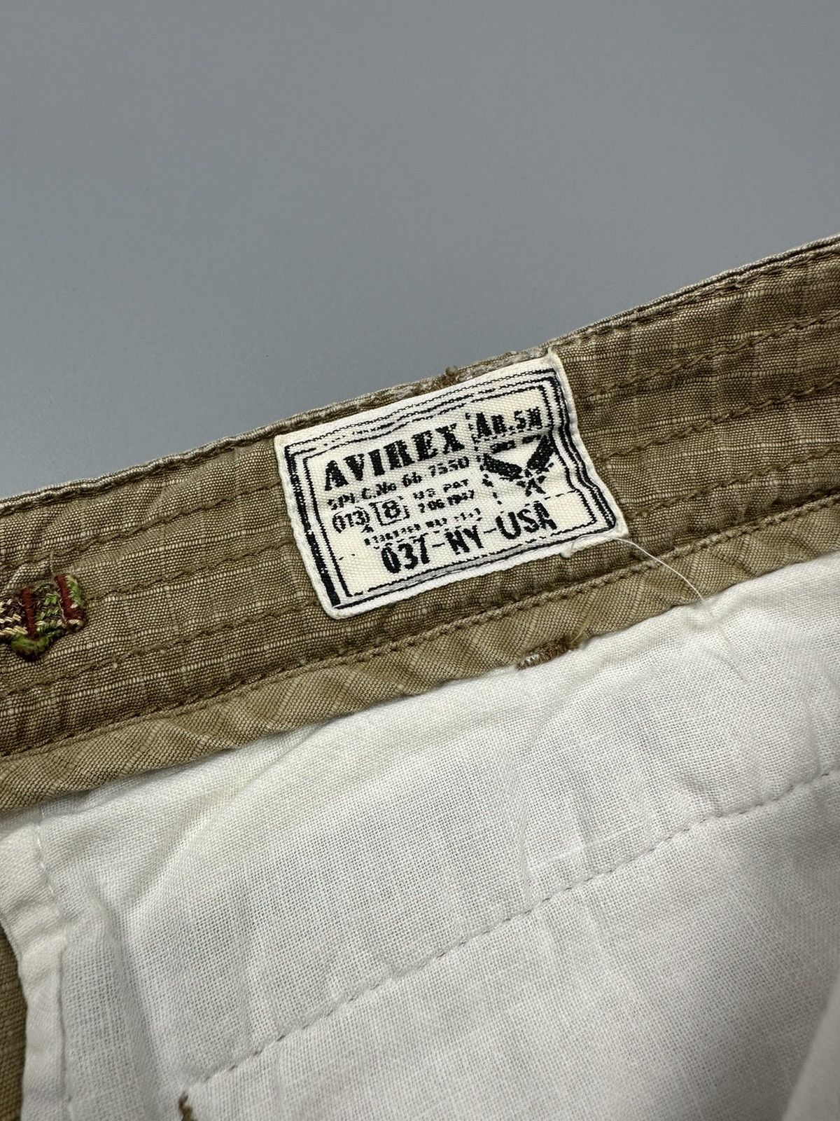 Avirex × Vintage Vintage Avirex Short Cargo Pant Size US 33 - 8 Thumbnail