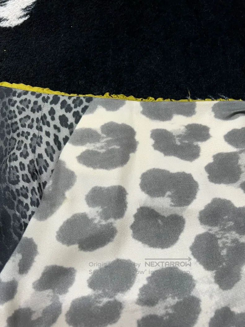 Dries Van Noten Dries Van Noten Silk Leopard Print Midi Skirt Size 37" - 8 Thumbnail