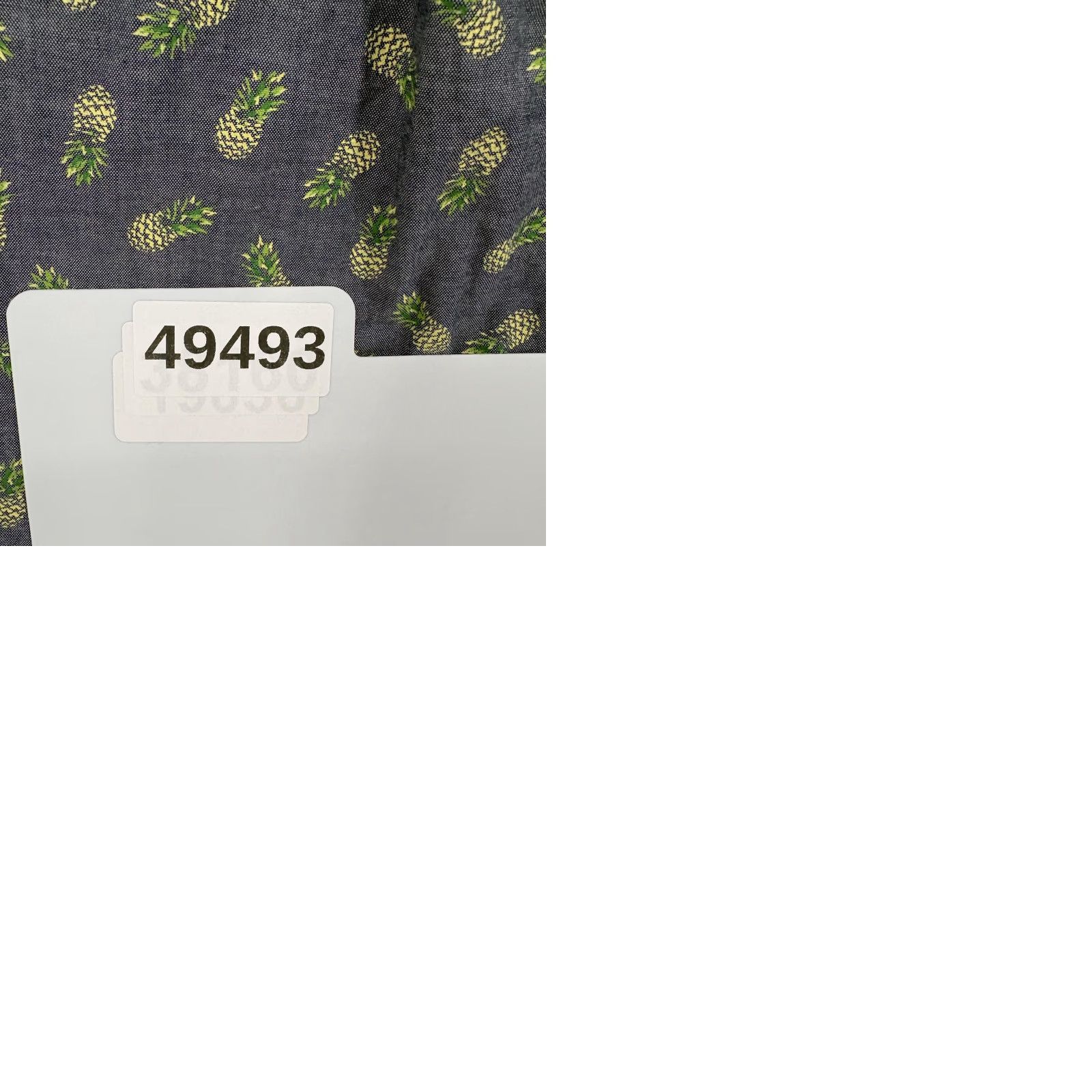 Marine Layer Marine Layer Shirt Mens M Blue Pineapple Graphic Short Sleeve Button Up Size US M / EU 48-50 / 2 - 9 Thumbnail