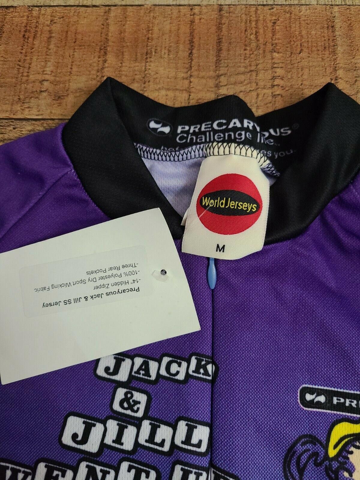 Designer World Jerseys Cycling Precaryous Jack And Jill Medium Blue Size ONE SIZE - 4 Thumbnail