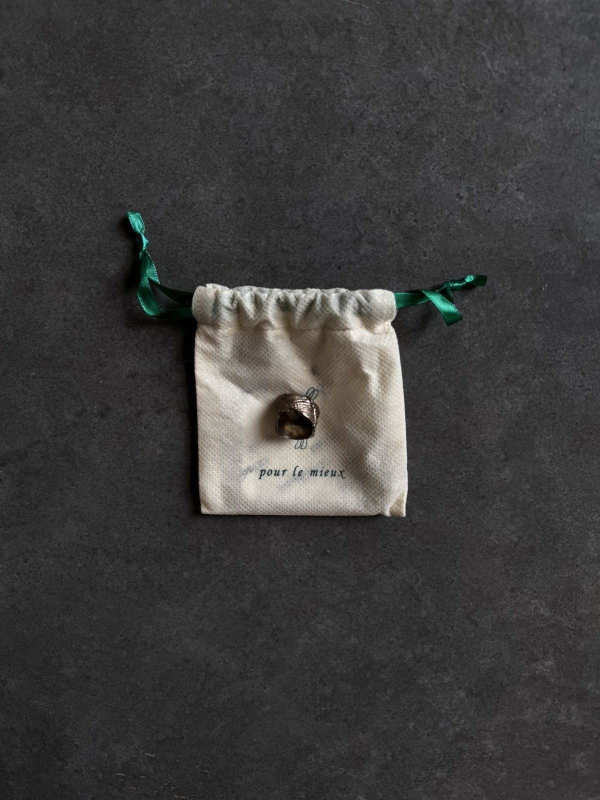 Vintage Pluie 925 Ring Size ONE SIZE - 1 Thumbnail