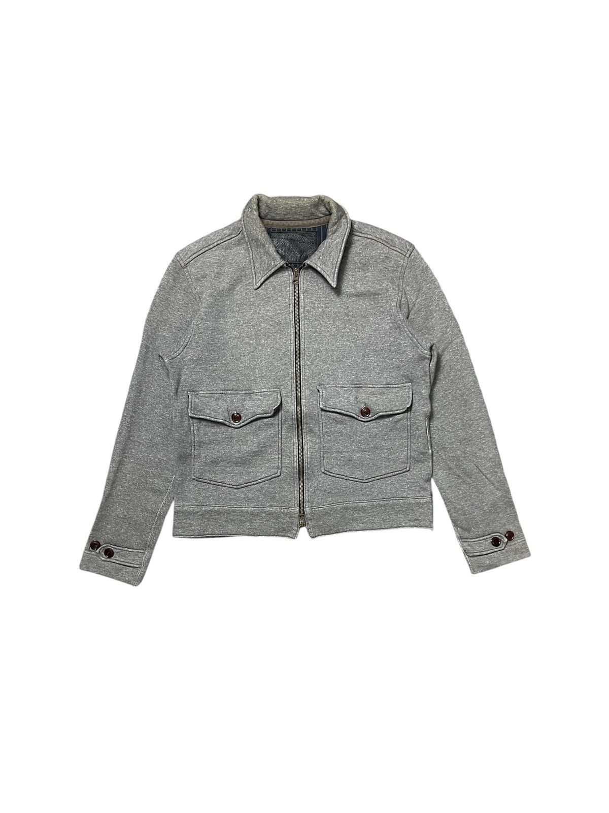Journal Standard 40s REPRODUCTION JOURNAL STANDARD COTTON CREW JACKET Size US M / EU 48-50 / 2 - 1 Thumbnail