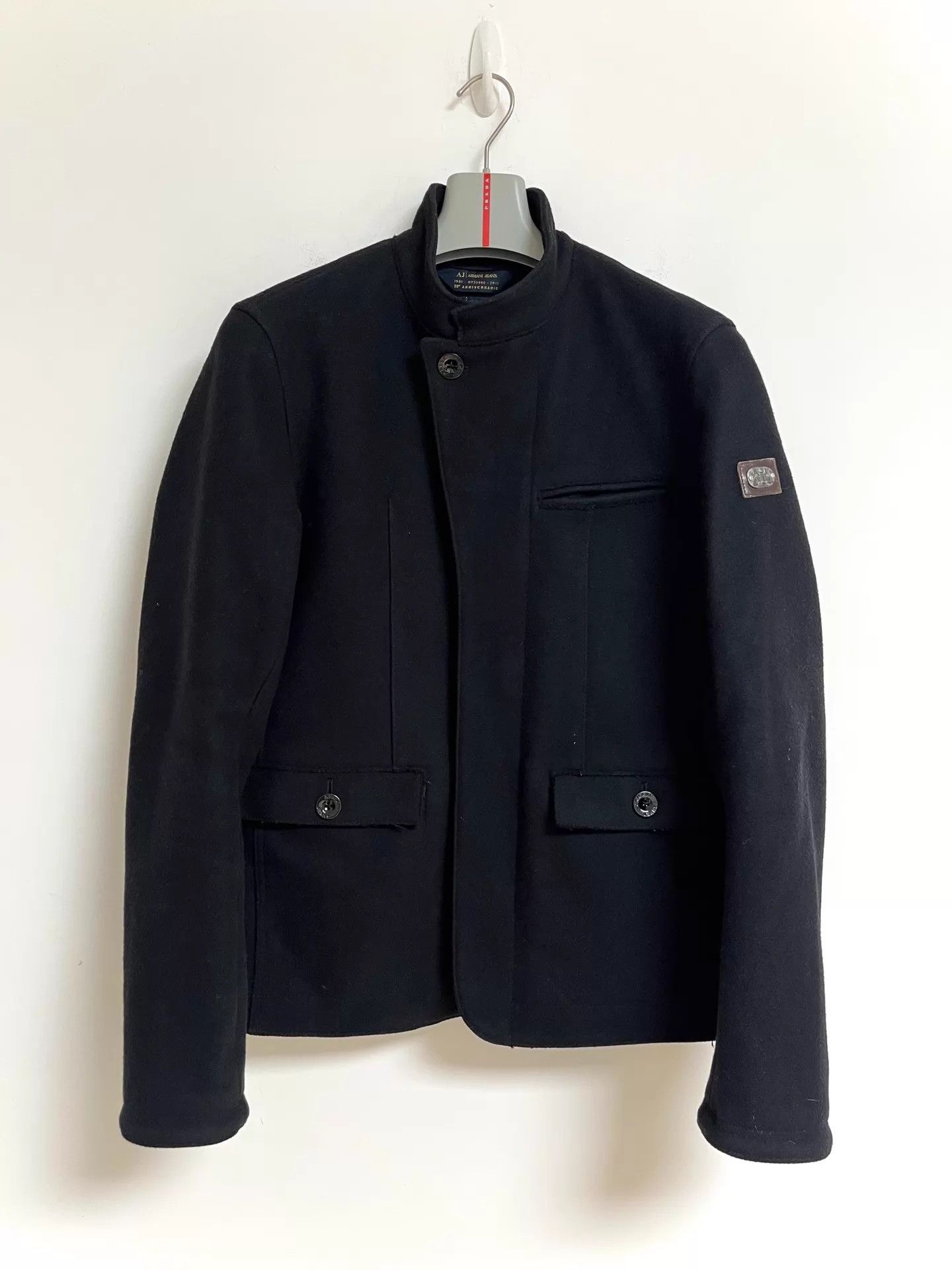 Armani Armani vintage wool jacket 00ss Size US L / EU 52-54 / 3 - 1 Thumbnail