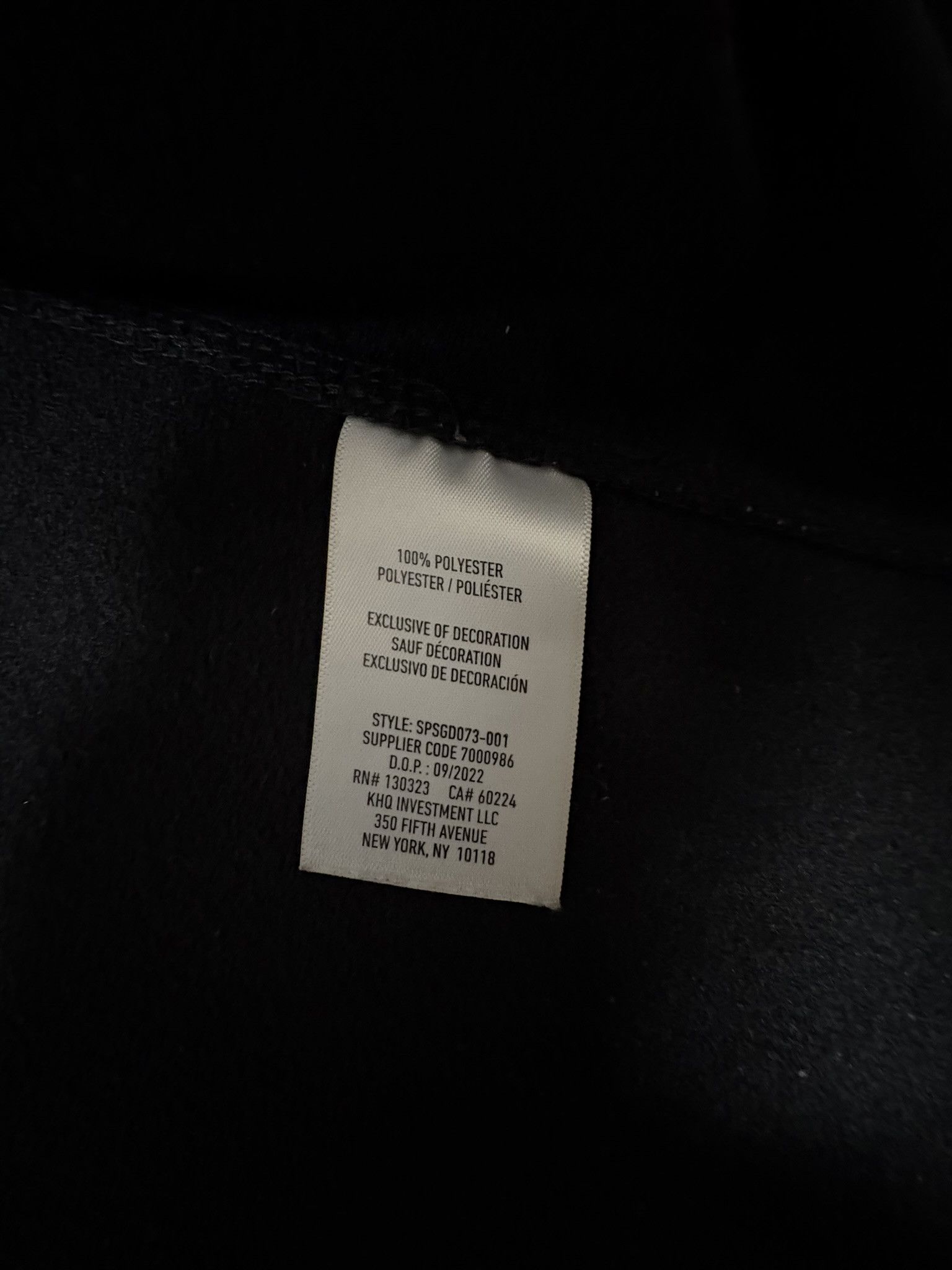 Spyder Spyder Black Boundary Mid Layer Full Zip Jacket Size US L / EU 52-54 / 3 - 5 Thumbnail