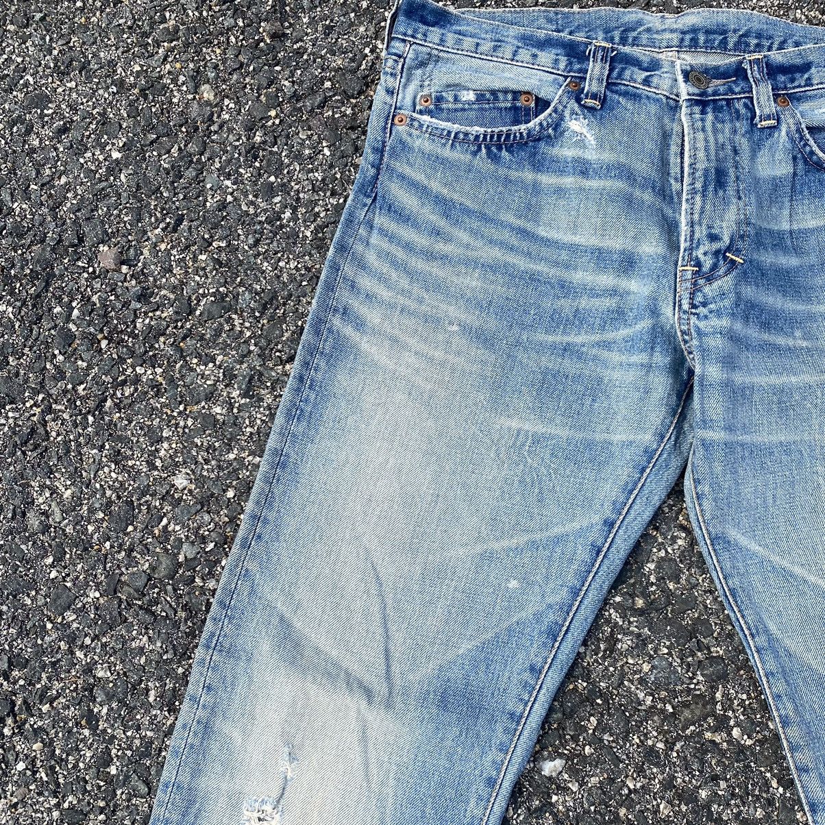 Japanese Brand Distressed Japanese Brand Denim Jeans Size US 32 / EU 48 - 4 Thumbnail