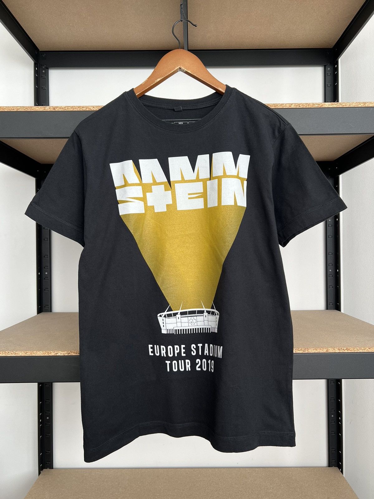 Band Tees Vintage 2019 Rammstein Tour Metal Band Black T-shirt Size US M / EU 48-50 / 2 - 1 Thumbnail