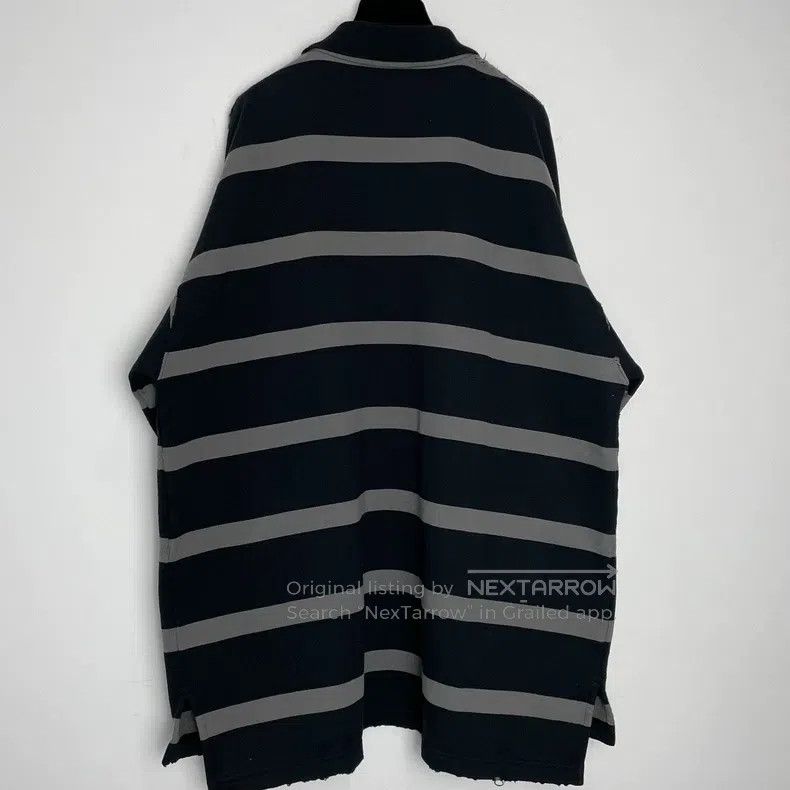 Balenciaga Balenciaga Long Sleeve Extra Large Polo Shirt Size US M / EU 48-50 / 2 - 2 Thumbnail