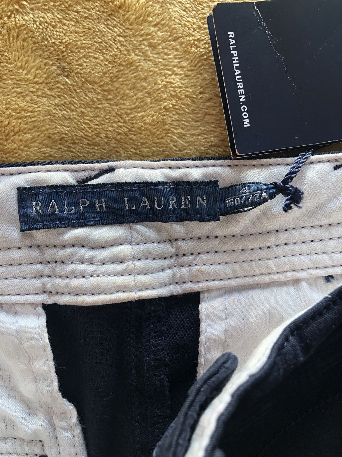 Vintage POLO RALPH LAUREN VINTAGE QUALITY CARGO PANTS Size US 29 - 3 Thumbnail