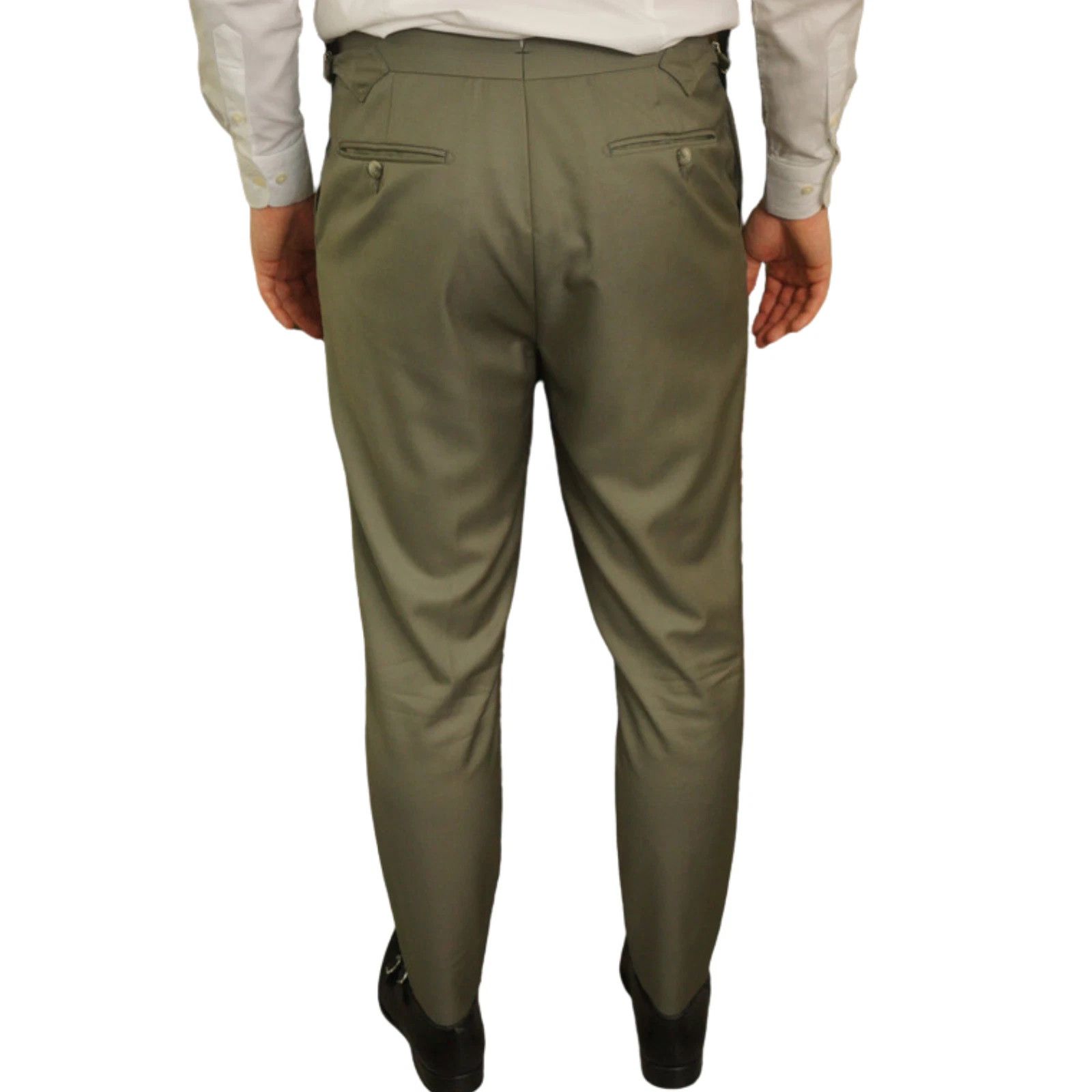 Suitsupply Men Suitsupply Suit Havana Tulip Wool S110 Pleated US40L Size 40L - 8 Thumbnail