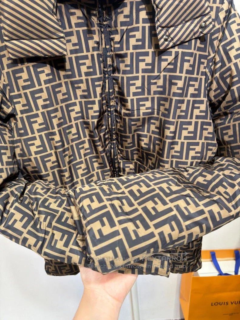 Fendi Fendi Two-sided print all-over print down jacket Size M / US 6-8 / IT 42-44 - 6 Thumbnail