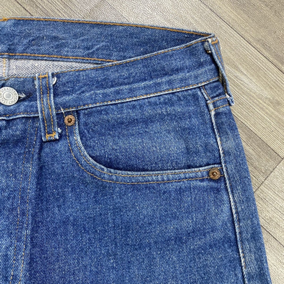 Levi's Vintage Clothing 🇺🇸1970s Vintage Levis 501 30x36 Straight Leg Faded Jeans Size US 30 / EU 46 - 10 Thumbnail