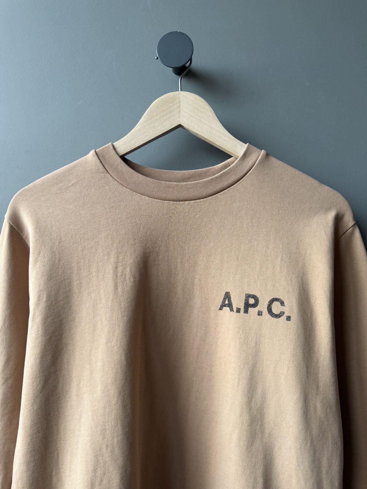 A.P.C. A.P.C. Crew Neck Logo Sweatshirt Size S Size US S / EU 44-46 / 1 - 2 Thumbnail