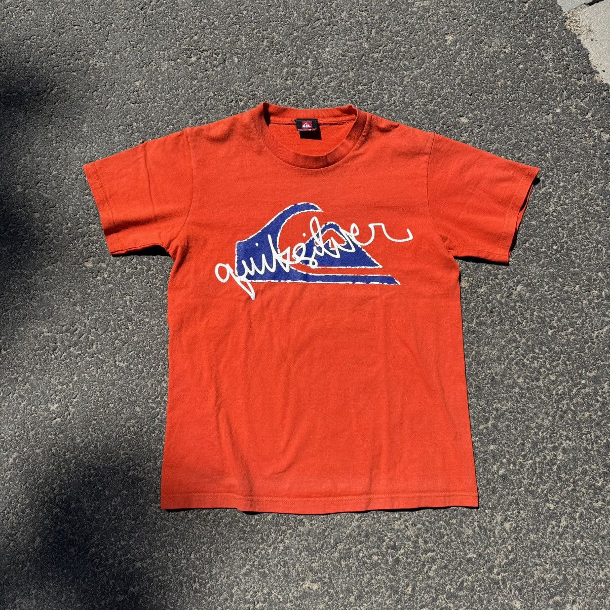 Quiksilver Y2K Quicksilver Graffiti Tees Orange Blokecore slim fit Size US XS / EU 42 / 0 - 1 Thumbnail
