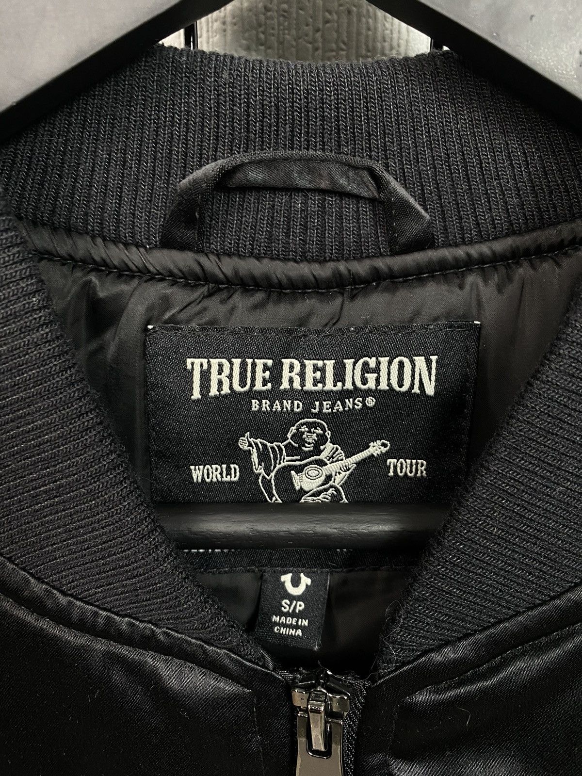 True Religion True Religion Script Bomber Jacket Women S oversized Black Size S / US 4 / IT 40 - 9 Thumbnail