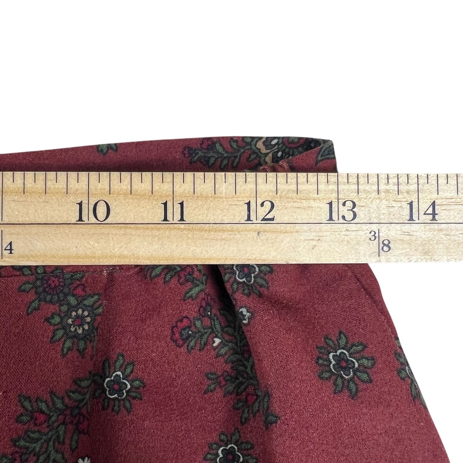 Vintage Y2K Boho Tapestry Midi Skirt 8 | VTG Witchcore Whimsigoth Size 26" / US 2 / IT 38 - 8 Thumbnail