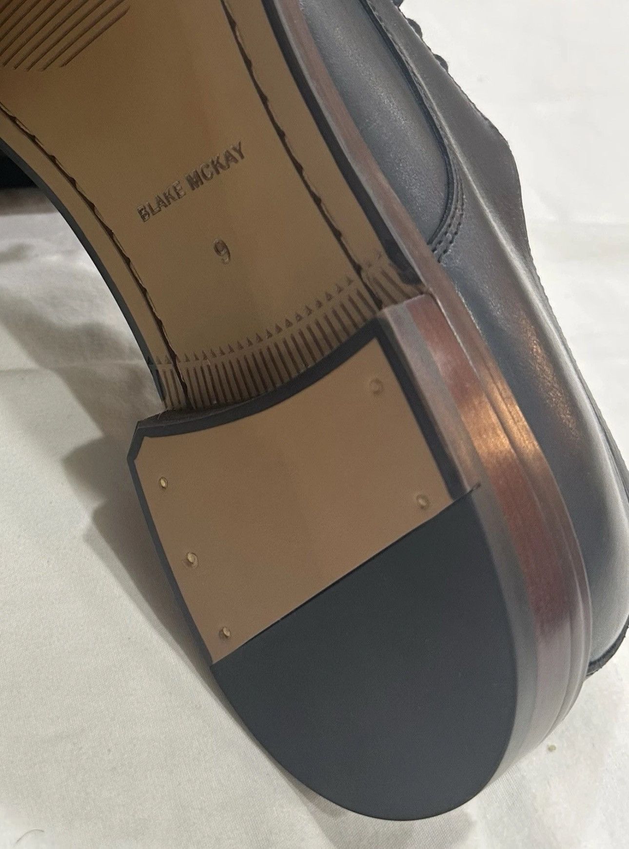 Other Blake McKay T9 Leather Cap Toe Oxfords Black - New with Box Size US 9 / EU 42 - 5 Thumbnail