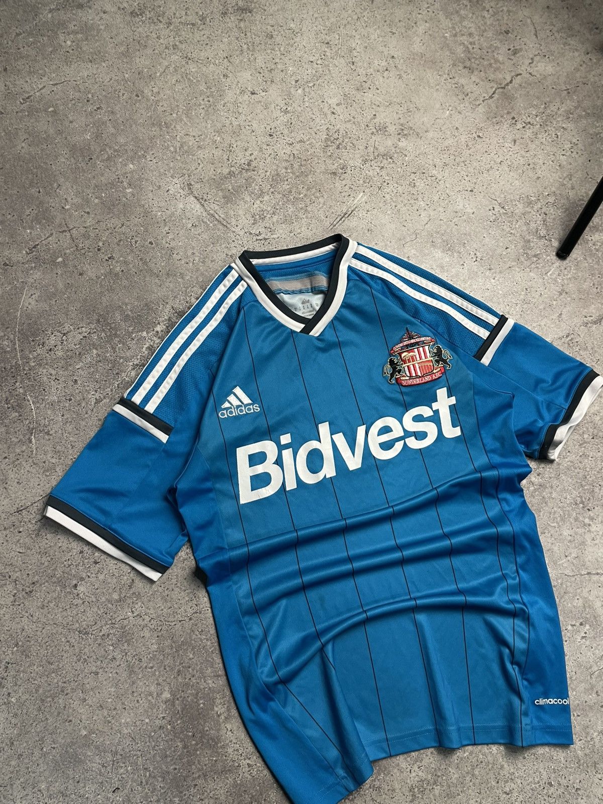 Adidas Men’s adidas Sunderland soccer jersey short sleeve Size US S / EU 44-46 / 1 - 2 Thumbnail