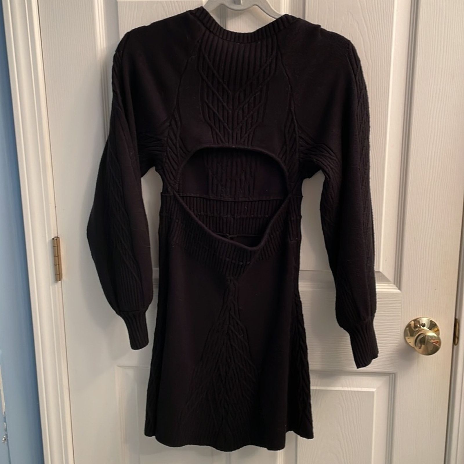 Free People Free People Emiline sweater dress puff sleeve small Size S / US 4 / IT 40 - 7 Thumbnail