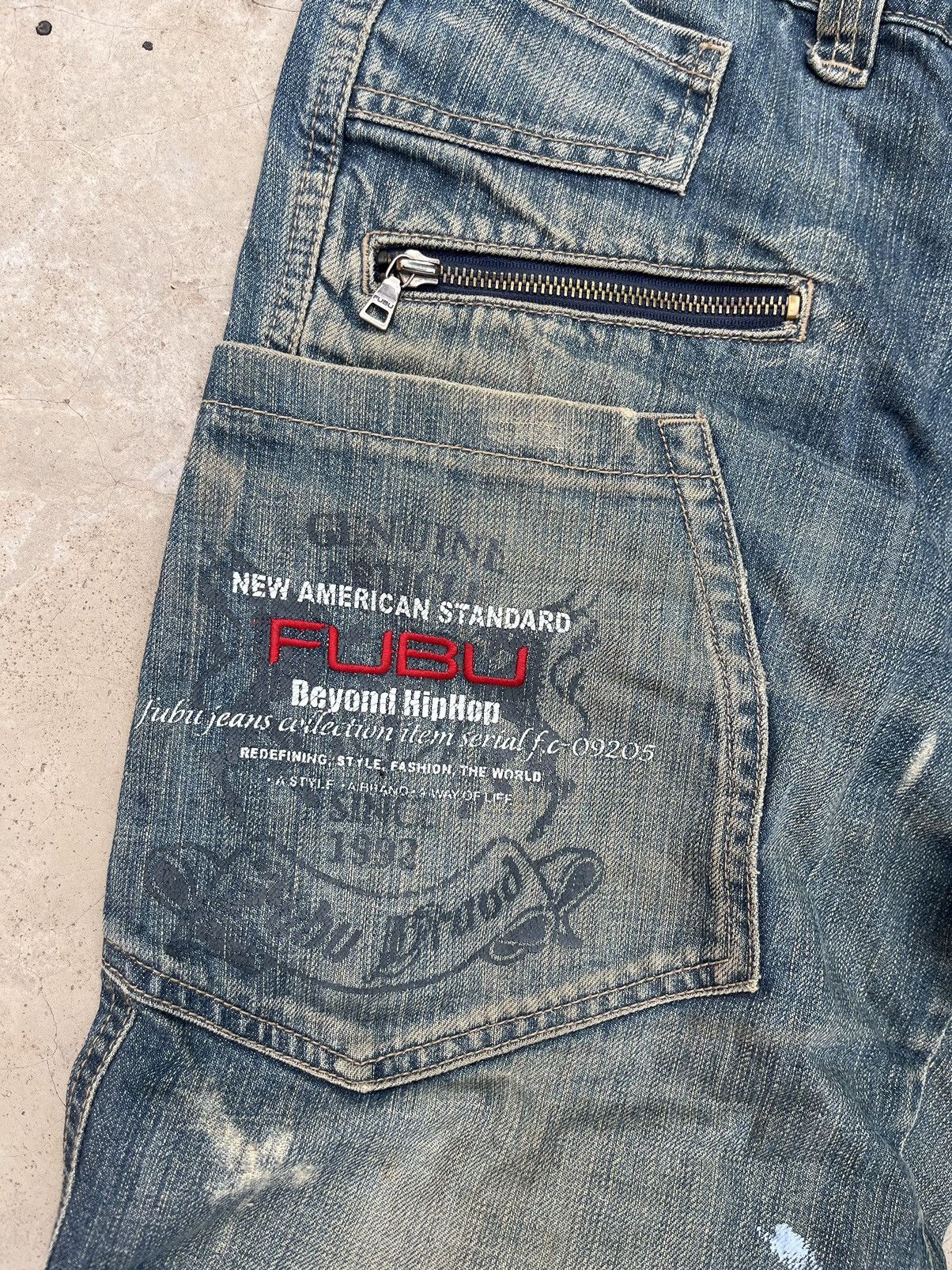 Fubu × JNCO × Japanese Brand Y2K FUBU Size US 34 / EU 50 - 3 Thumbnail