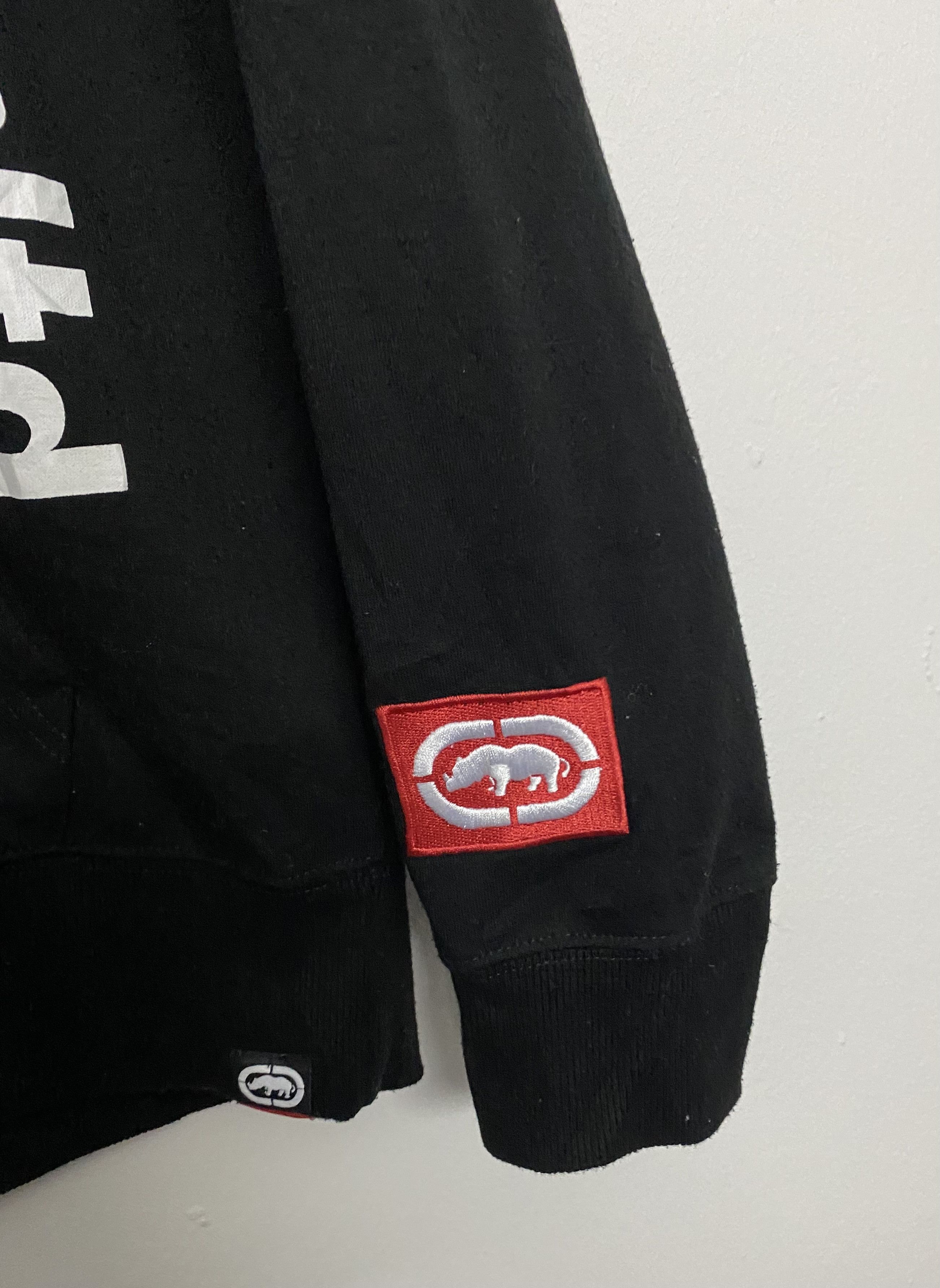 Ecko Unltd. Ecko Unltd. Full Zip Hoodie Jacket Rhino Logo Black Size L / US 10 / IT 46 - 7 Thumbnail