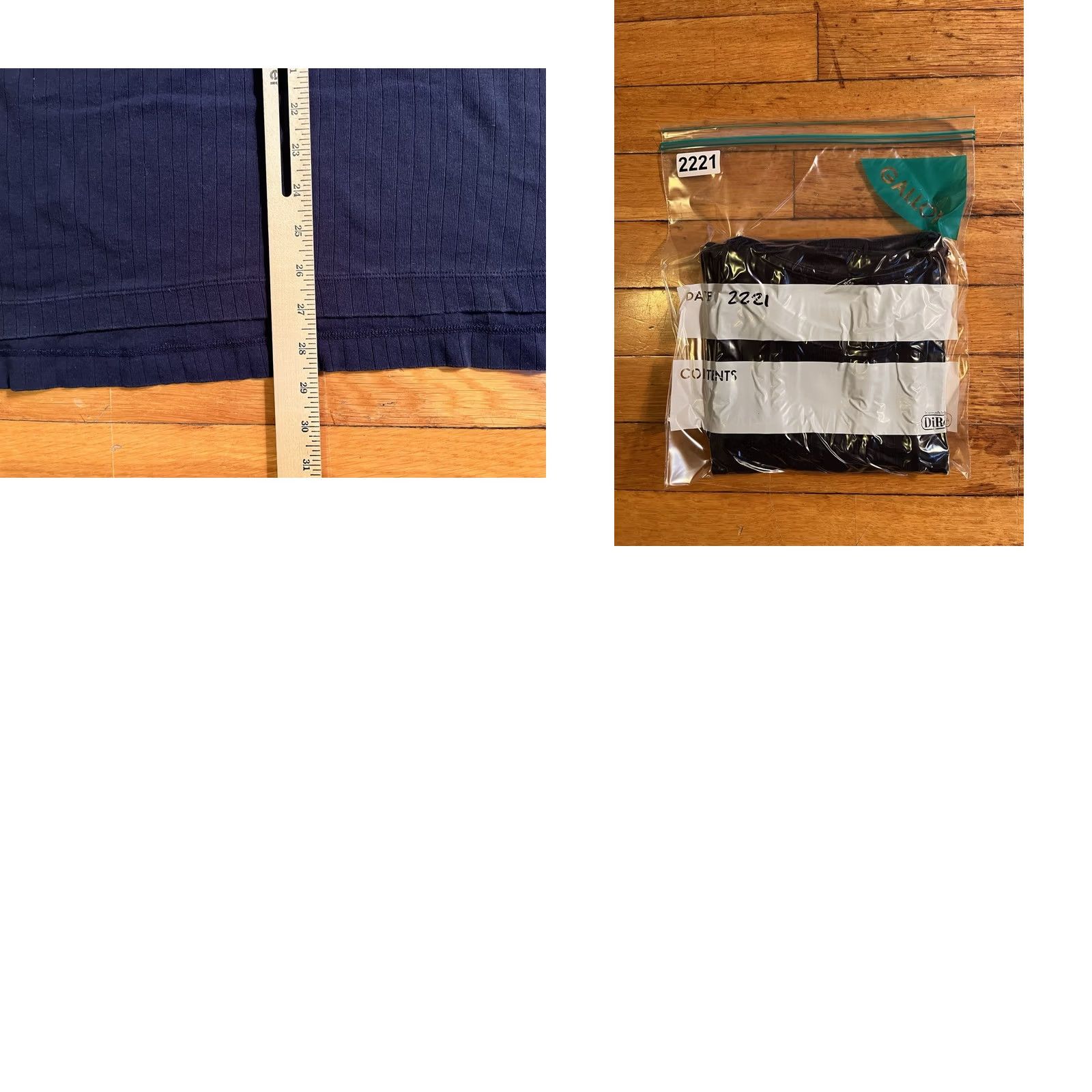 Uniqlo Uniqlo Tank Top Vest Women’s XL Blue Ribbed Sleeveless Crew Neck Slit Casual Basic Shirt Summer Spring Fall Size XL / US 12-14 / IT 48-50 - 8 Thumbnail