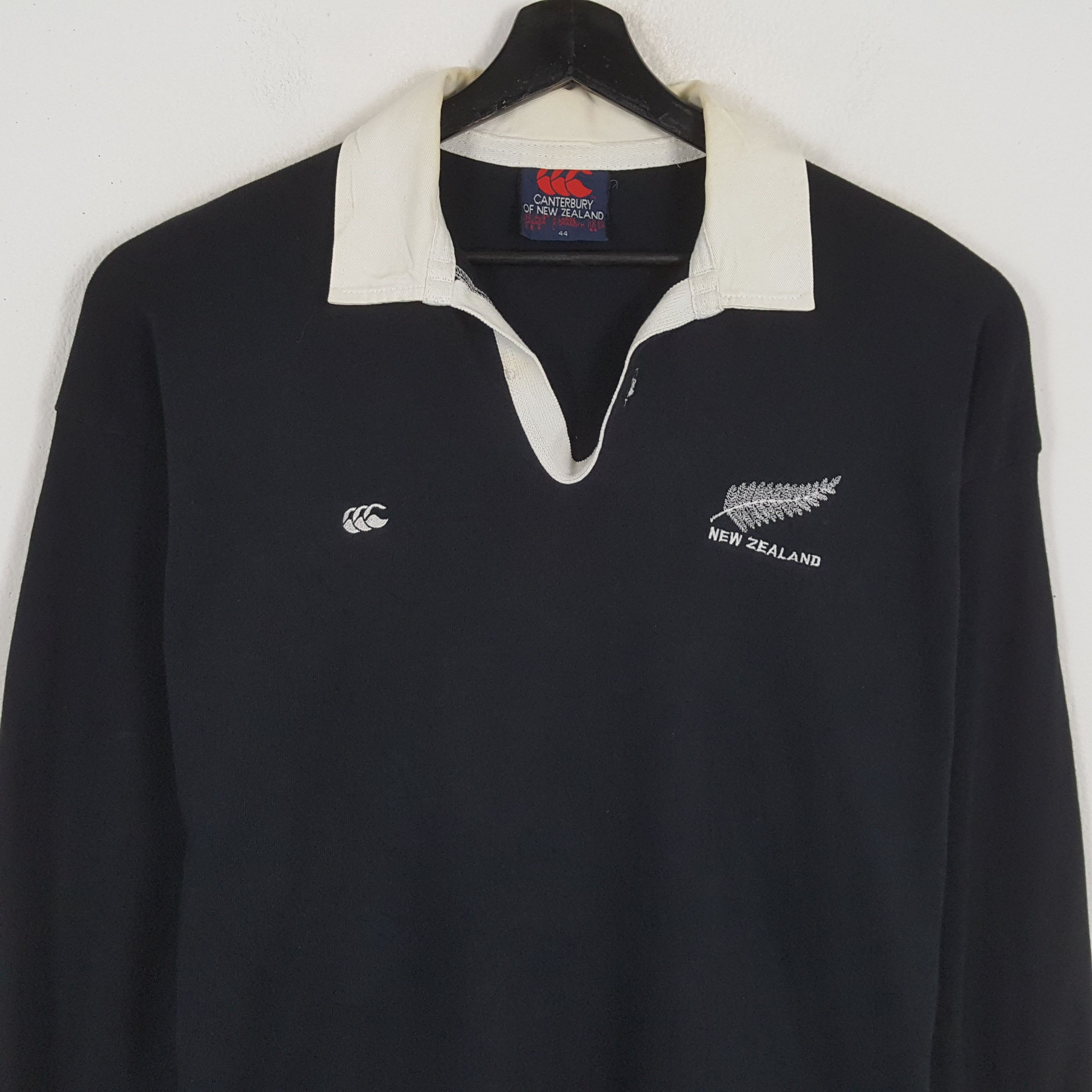 Canterbury of New Zealand × Vintage CANTERBURY OF NEW ZEALAND Polos Rugby Style Size US L / EU 52-54 / 3 - 2 Thumbnail