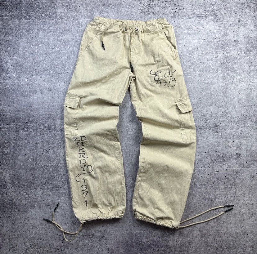 Ed Hardy Ed Hardy Urban Outfitters Embroidered Logo Cargo Size US 34 / EU 50 - 5 Thumbnail