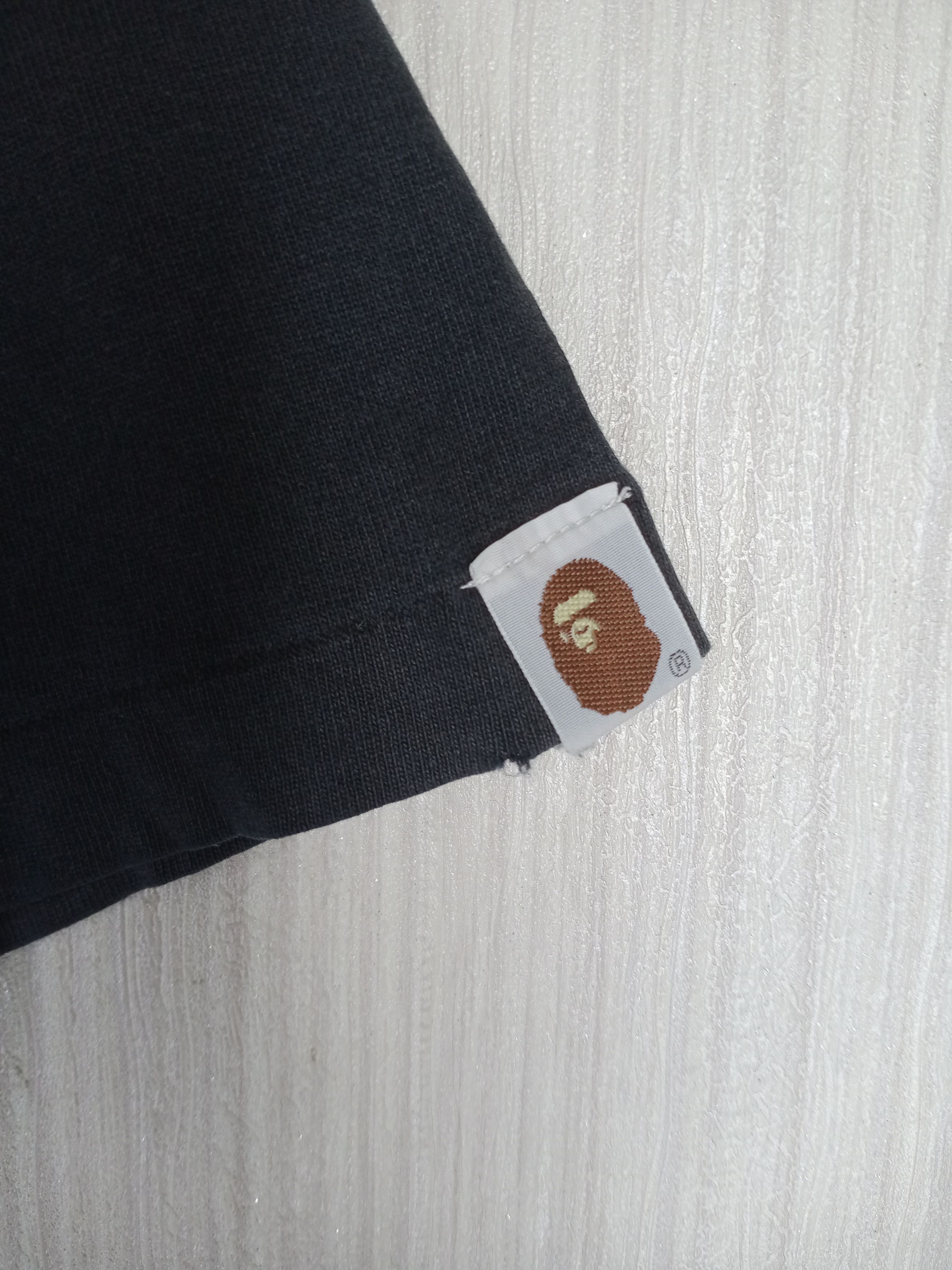 Bape Rare Vintage BAPE SHALL NEVER KILL Distressed Tshirt Size US M / EU 48-50 / 2 - 8 Thumbnail
