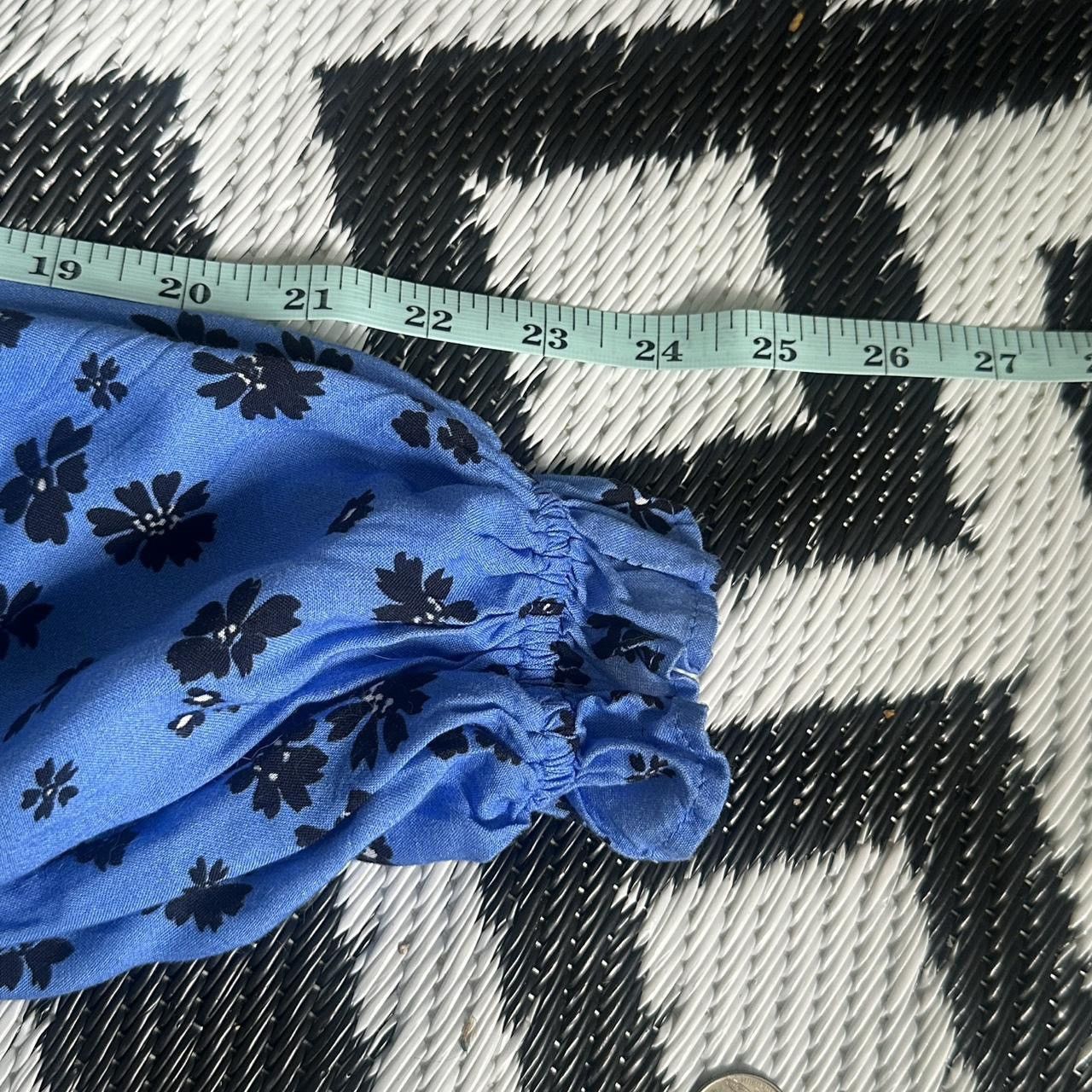 Free People Free People NWT Blue Floral Maxi Dress Size A MSRP: $168 Size S / US 4 / IT 40 - 8 Thumbnail
