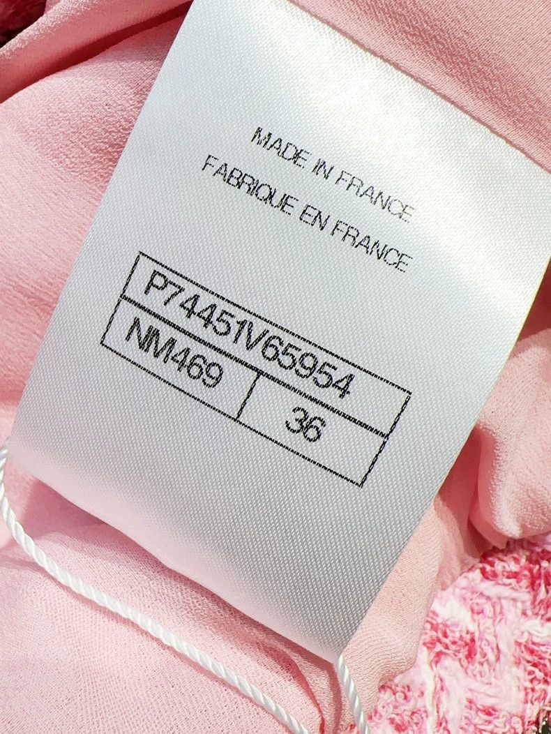 Chanel Chanel 23P pink braided short jacket Size XS / US 0-2 / IT 36-38 - 7 Thumbnail