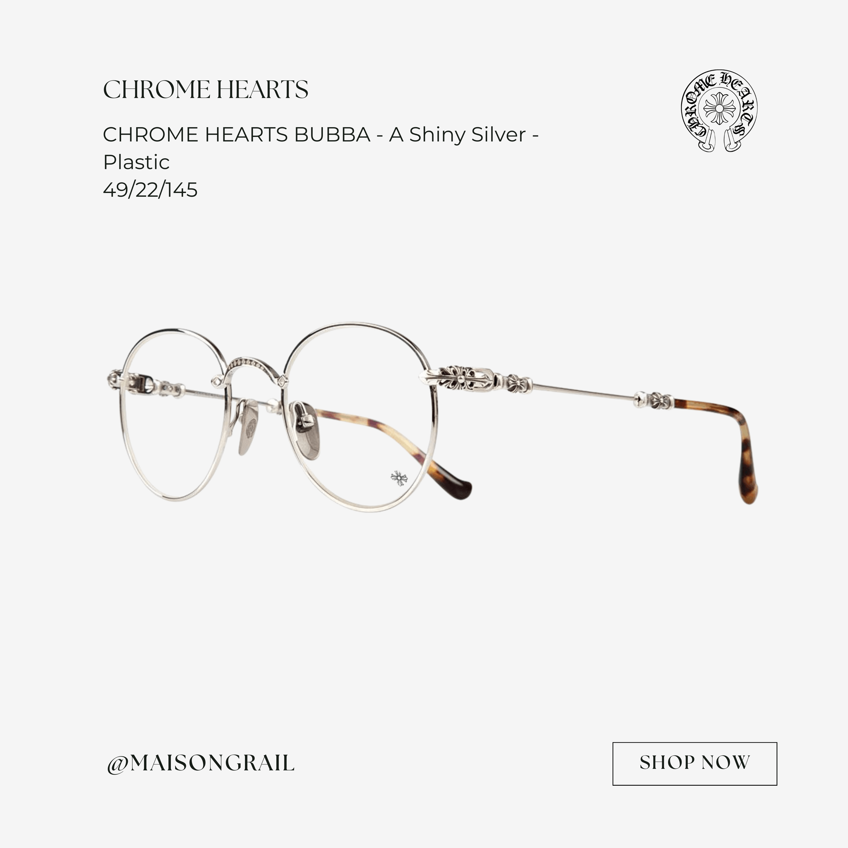 Chrome Hearts CHROME HEARTS BUBBA - A | Grailed