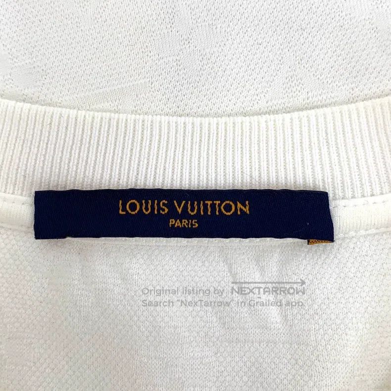 Louis Vuitton Louis Vuitton 22 white logo embossed full-print cotton cre Size US M / EU 48-50 / 2 - 5 Thumbnail