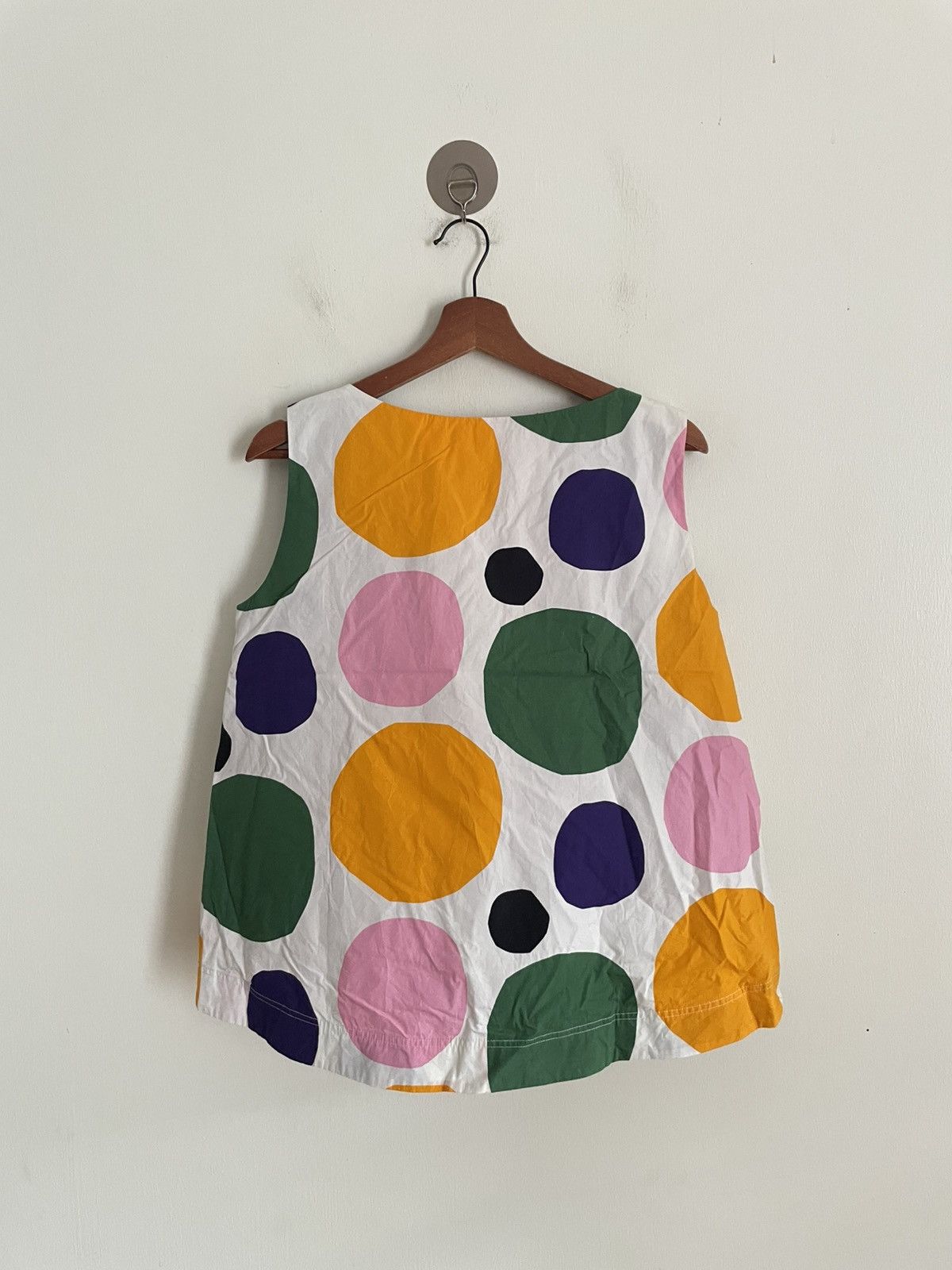 Marimekko Marimekko X Uniqlo Non-sleeves Blouse Size L / US 10 / IT 46 - 2 Thumbnail