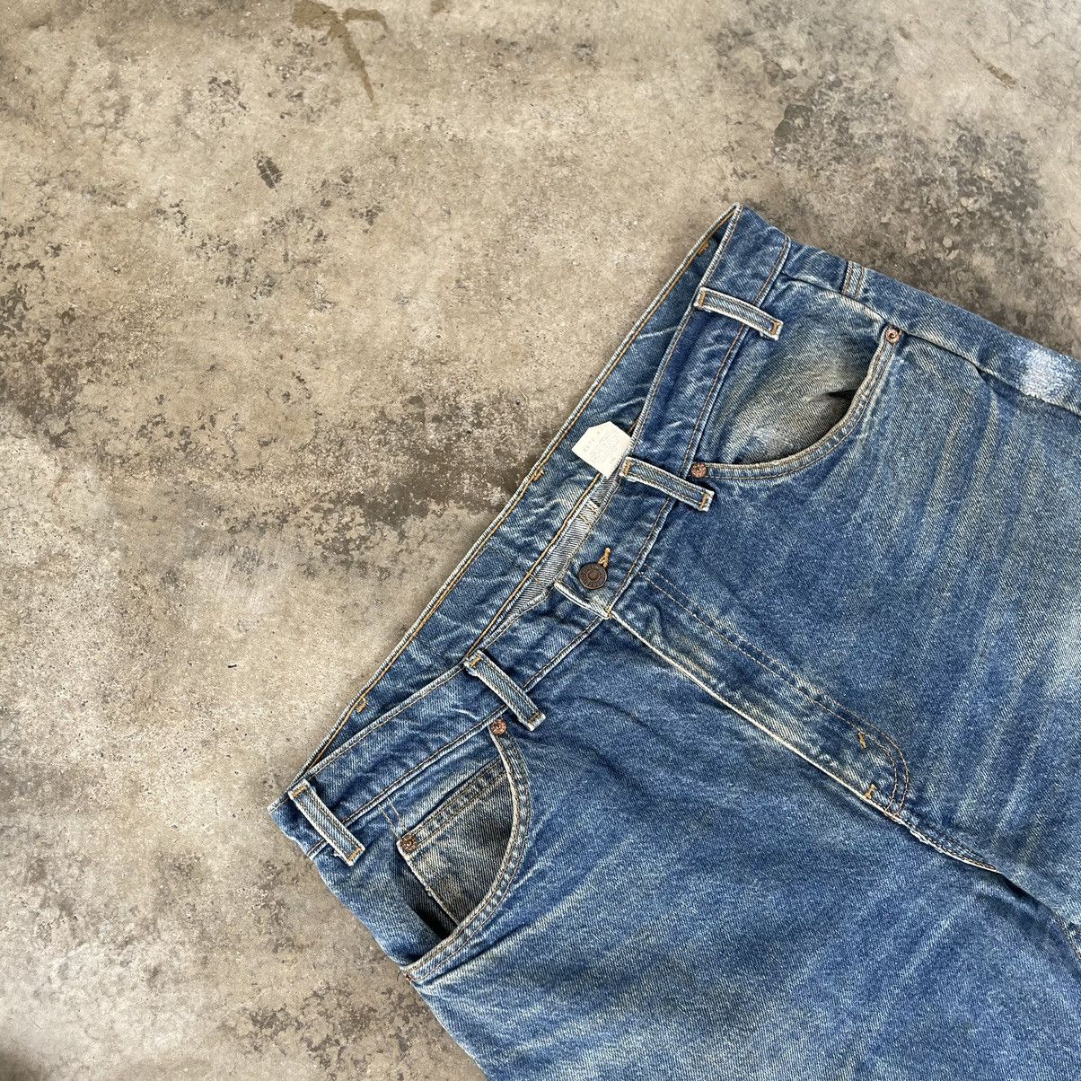 Levi's × Vintage 🔥Vintage Levis 505 Stoned Washed Distress Denim Jeans Size US 38 / EU 54 - 10 Thumbnail