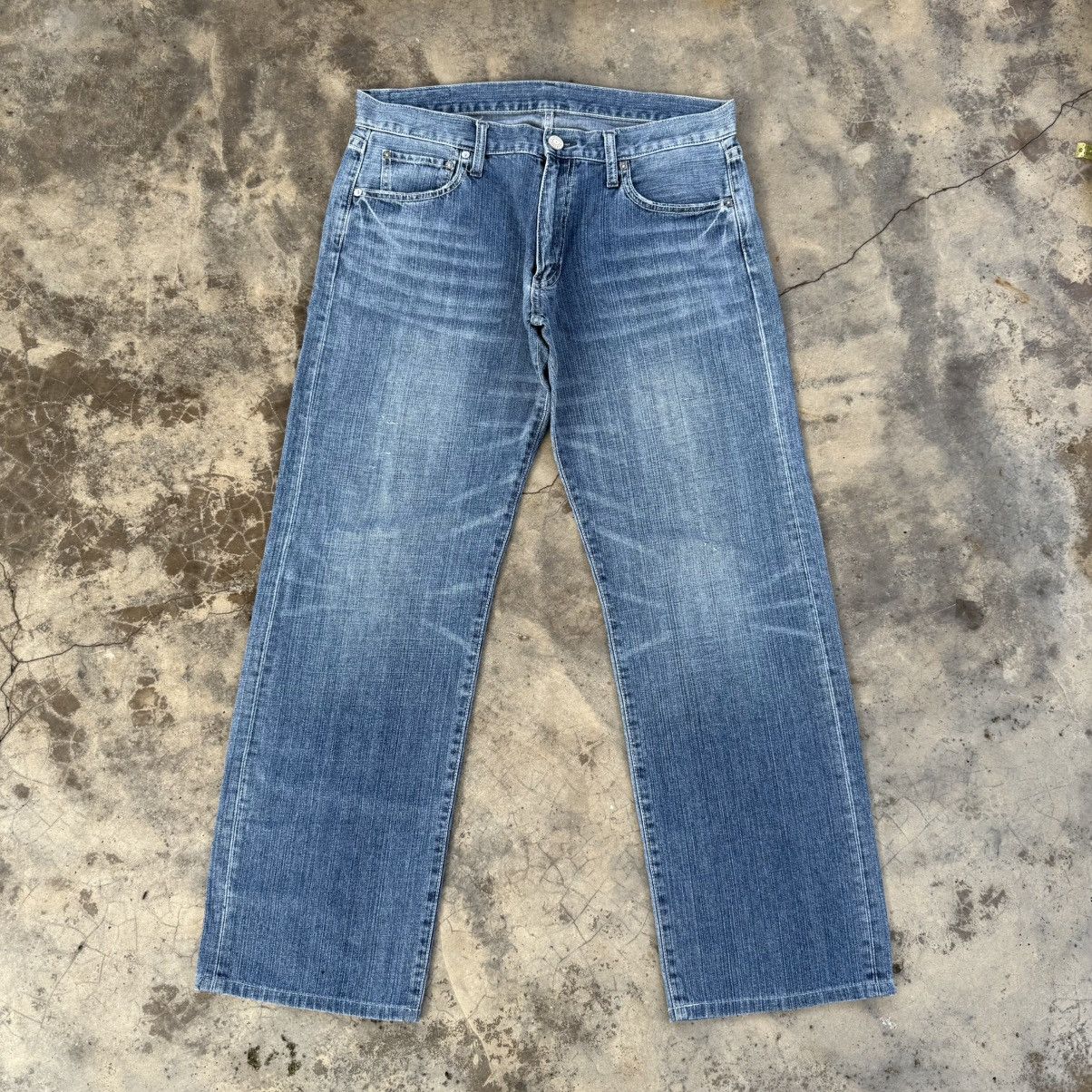 Japanese Brand VINTAGE JAPANESE FADED JEANS DENIM PANTS Size US 35 - 1 Thumbnail