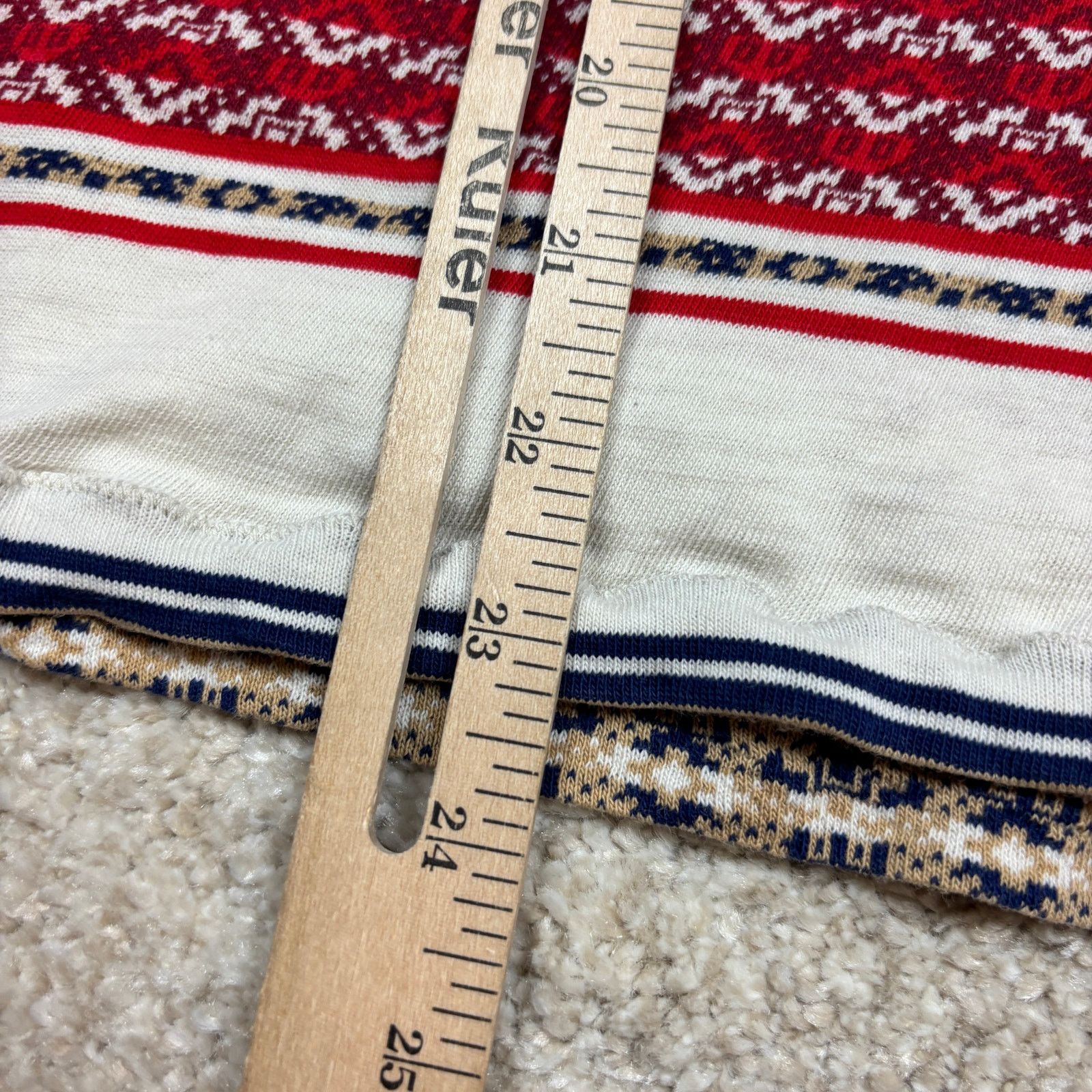 Hang Ten × Vintage Vintage 70s Hang Ten Hippie Striped Polo Shirt Men's Medium Size US M / EU 48-50 / 2 - 7 Thumbnail